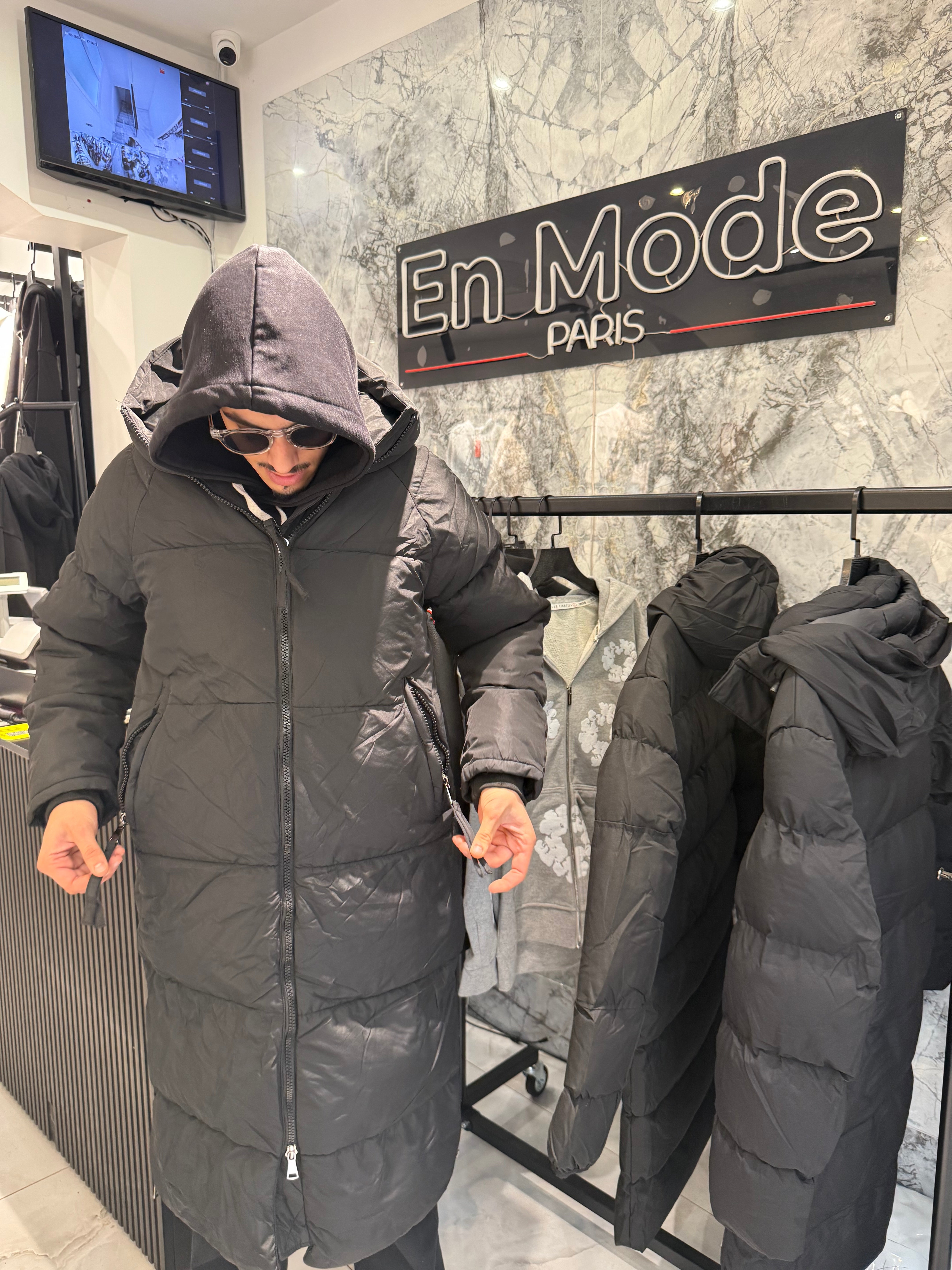 Doudoune Parka zippé