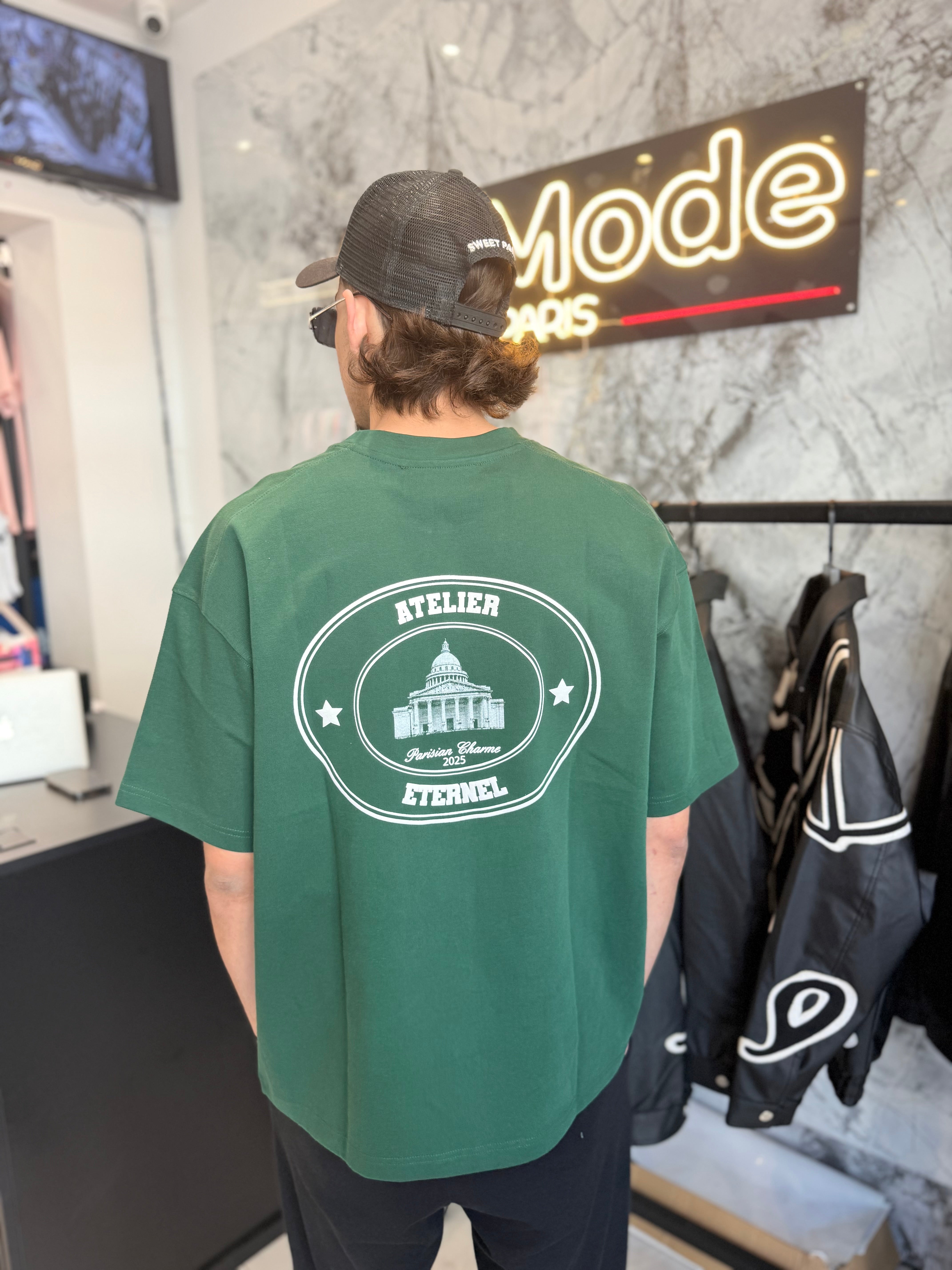 T shirt Palace Vert