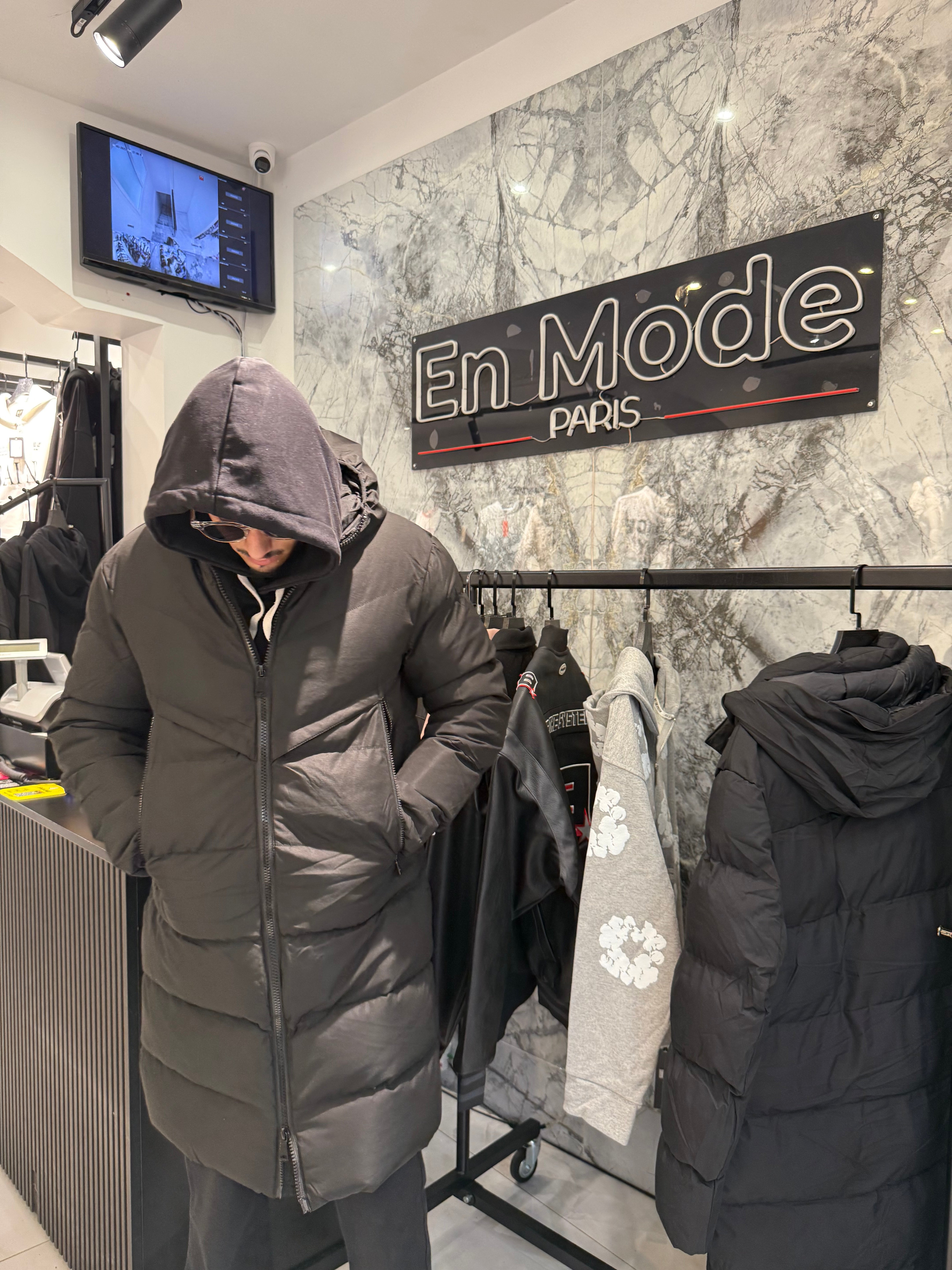 Doudoune parka Simple