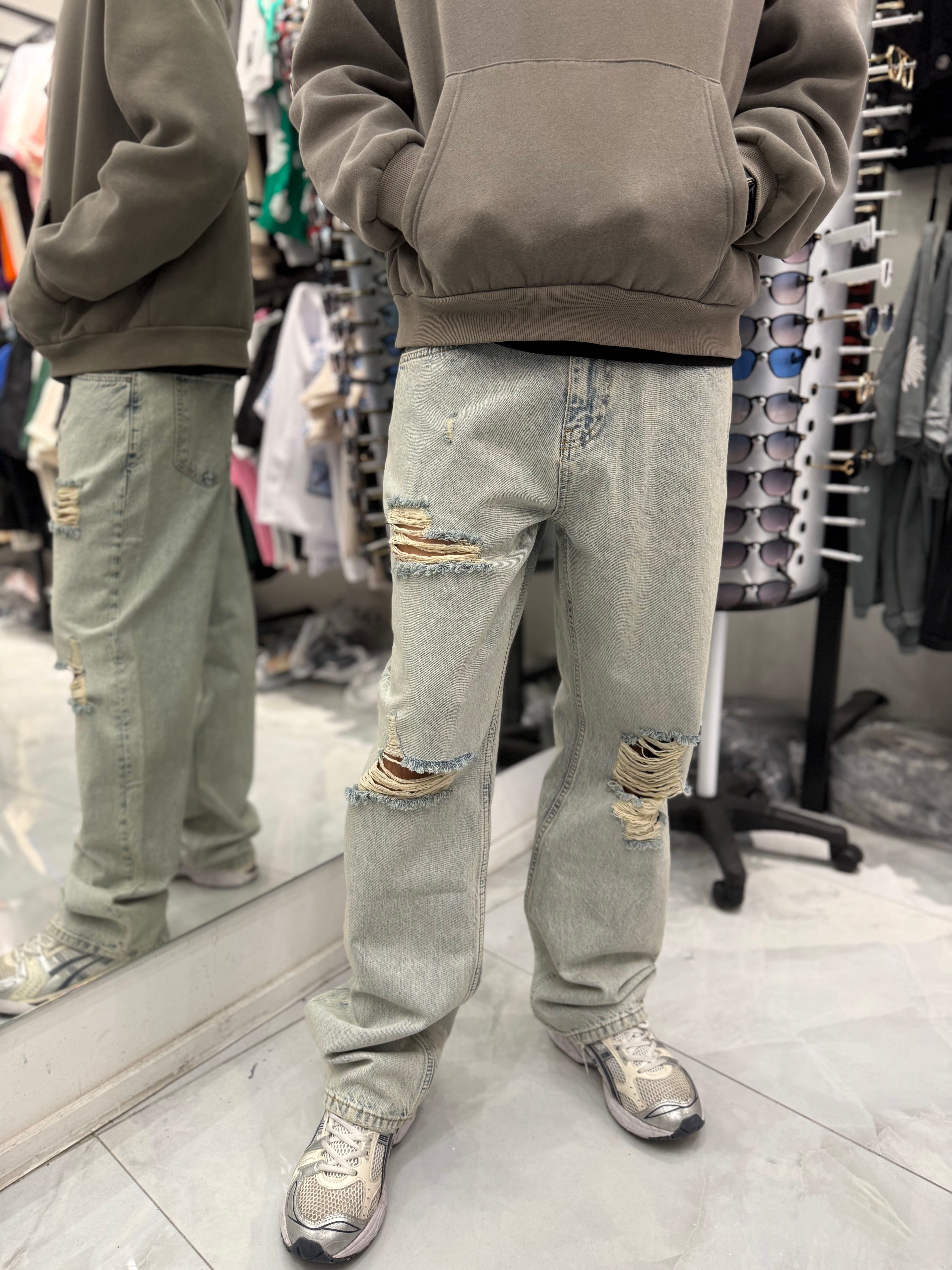 Jean Baggy Déchirer