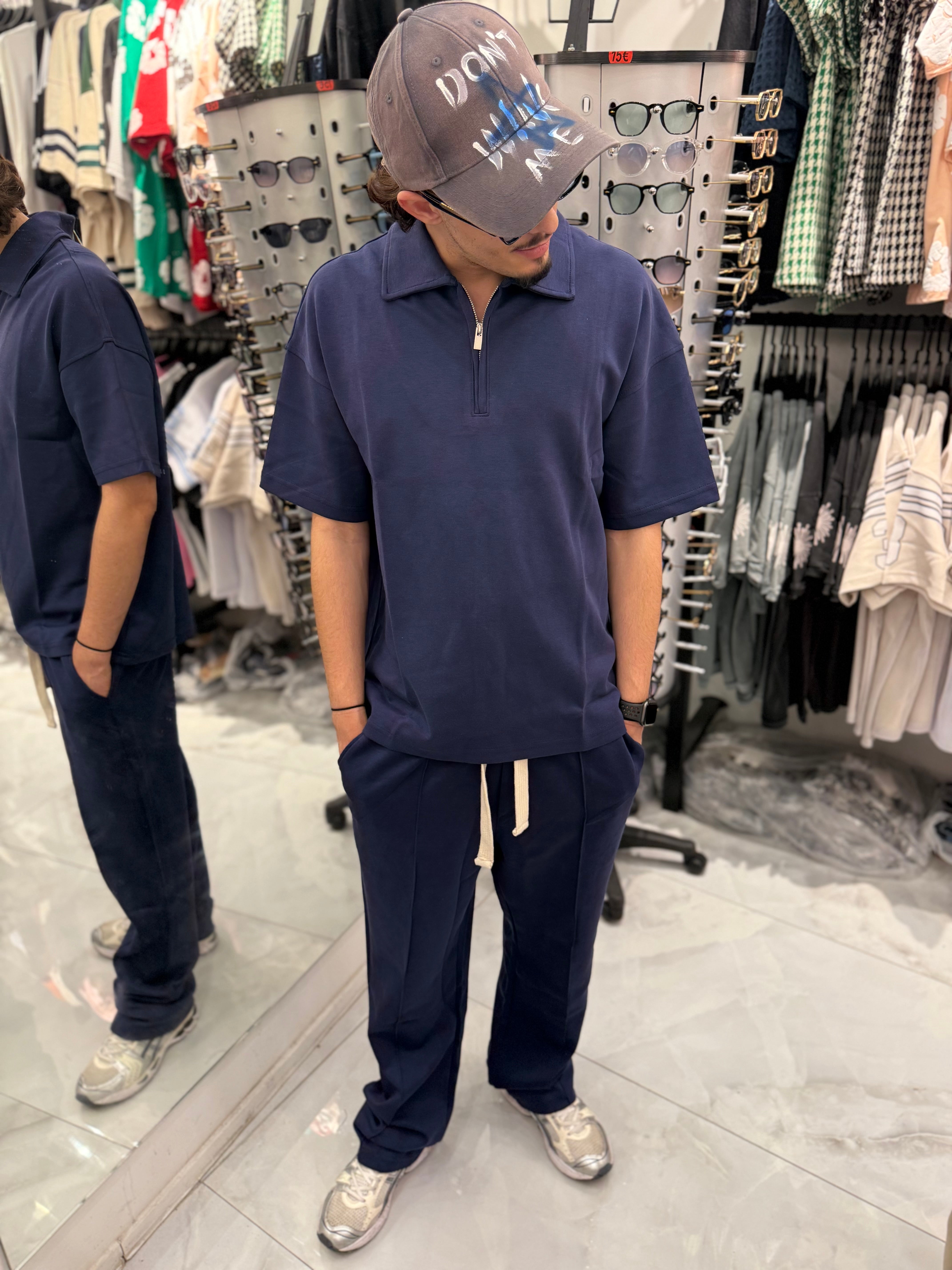 Ensemble Just Coton Bleu