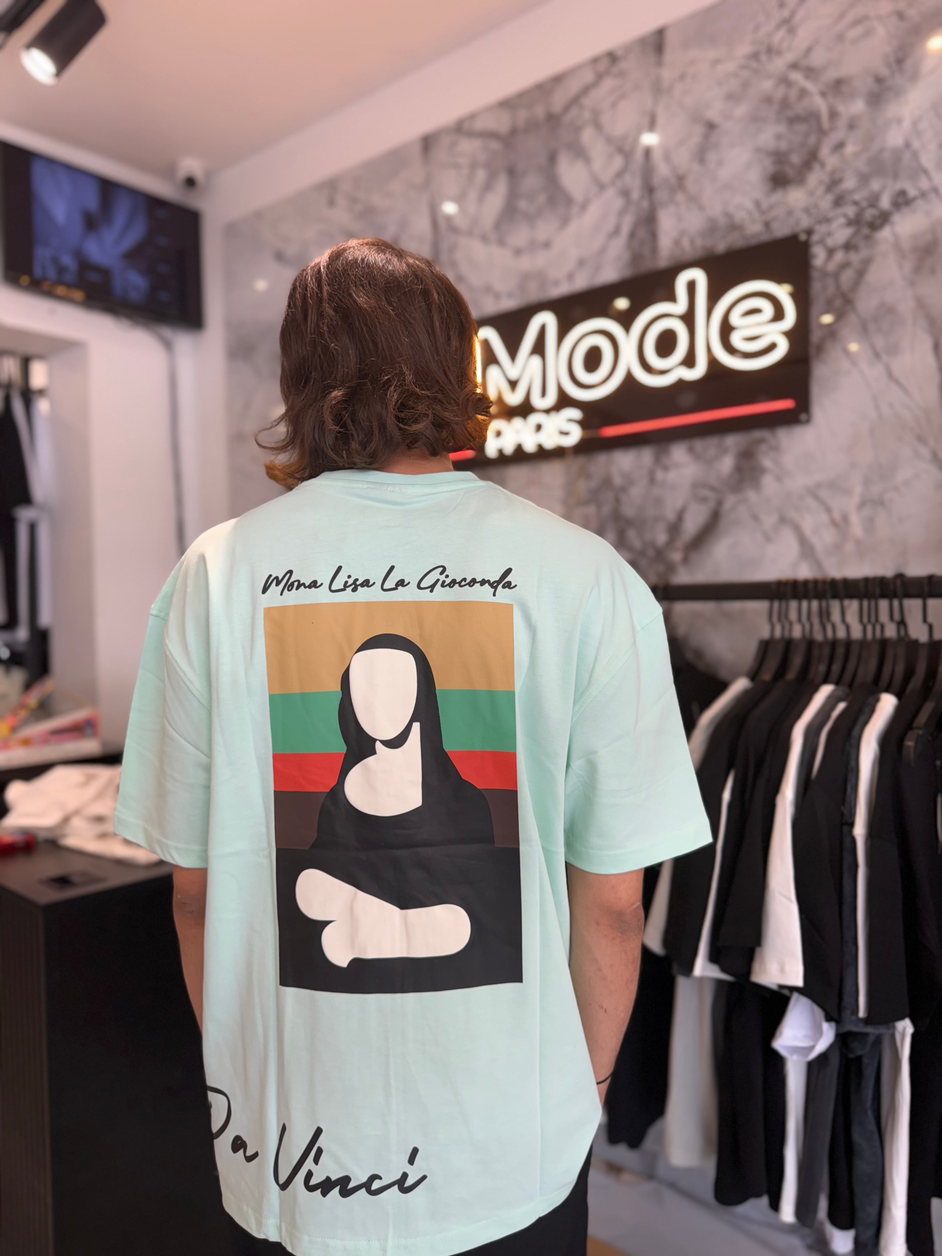 T shirt La Joconde Pastel