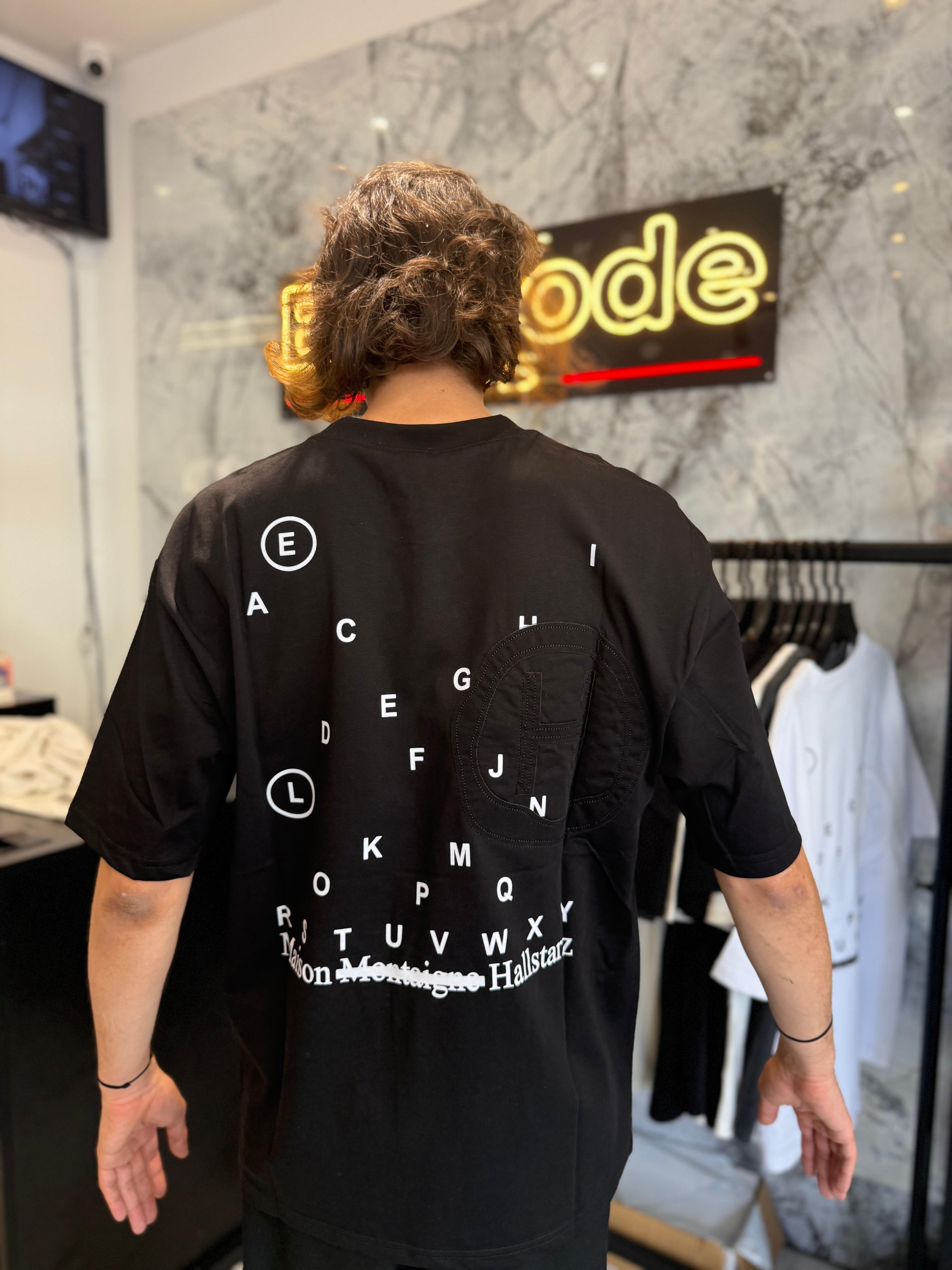 T shirt Number Black