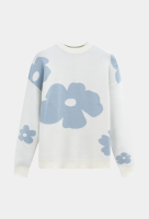 Pull taches fleur