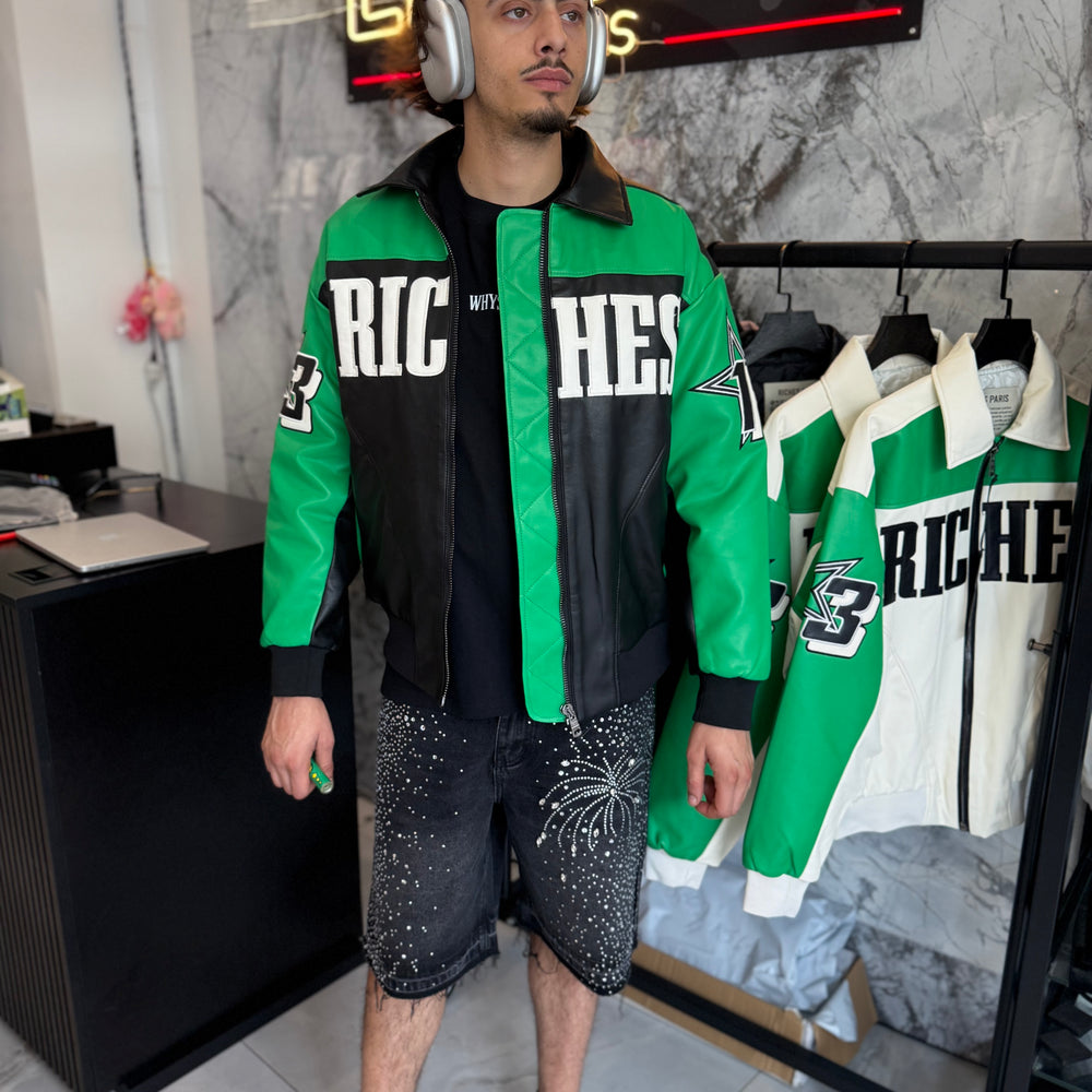 Outfit Bombers Vert + Short