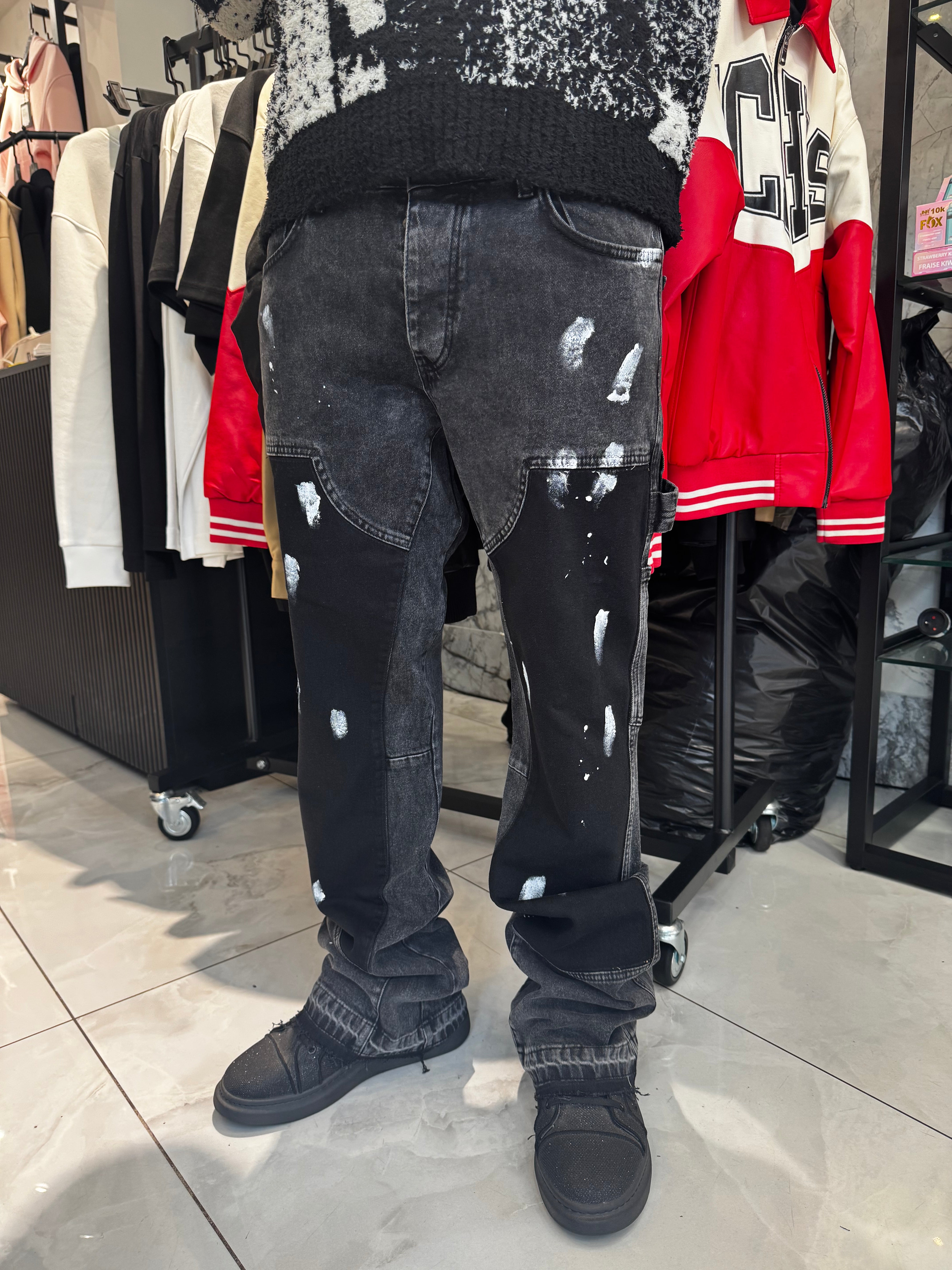 Jean Noir Flare Tache