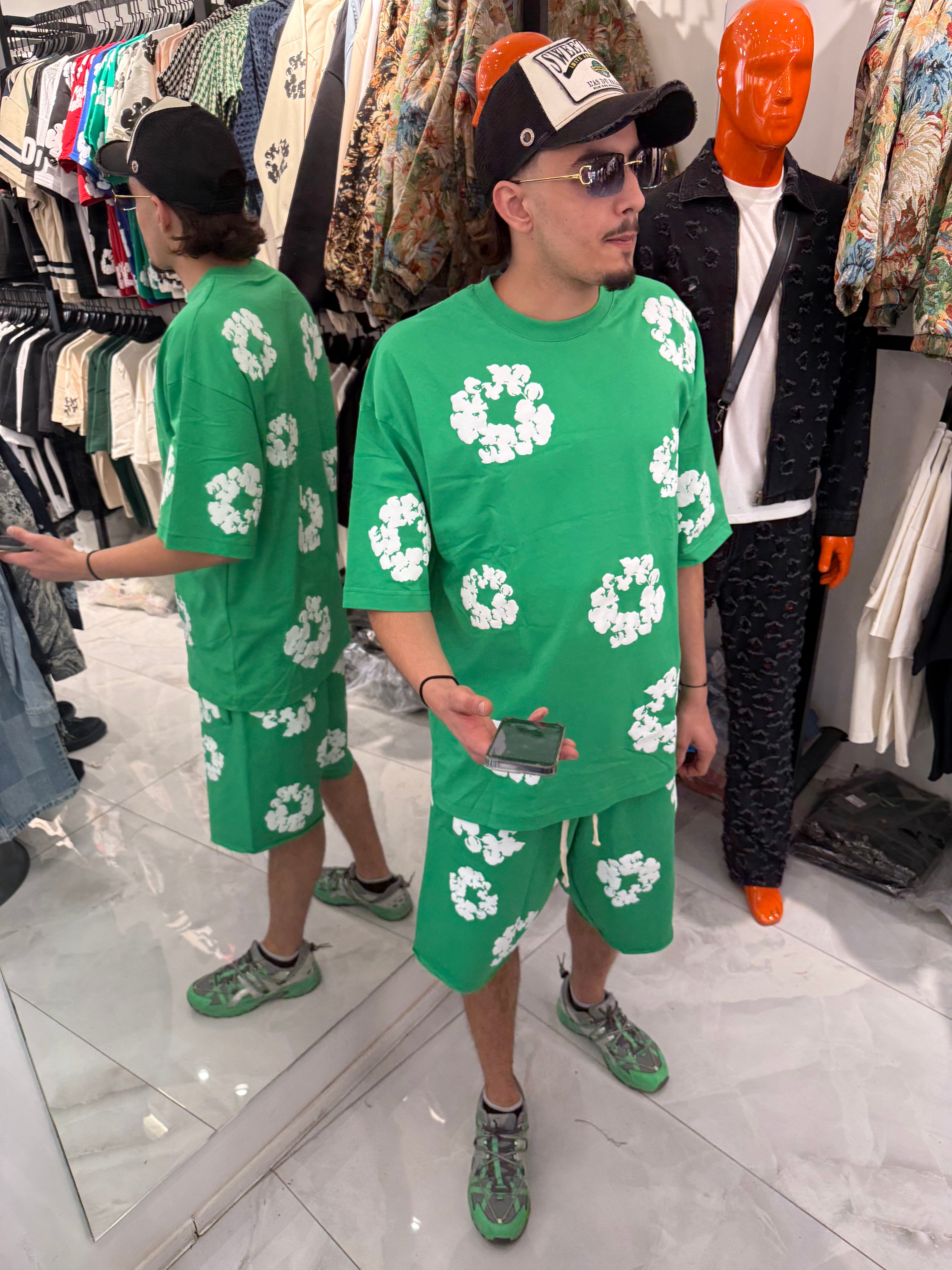 Ensemble Vert Flower