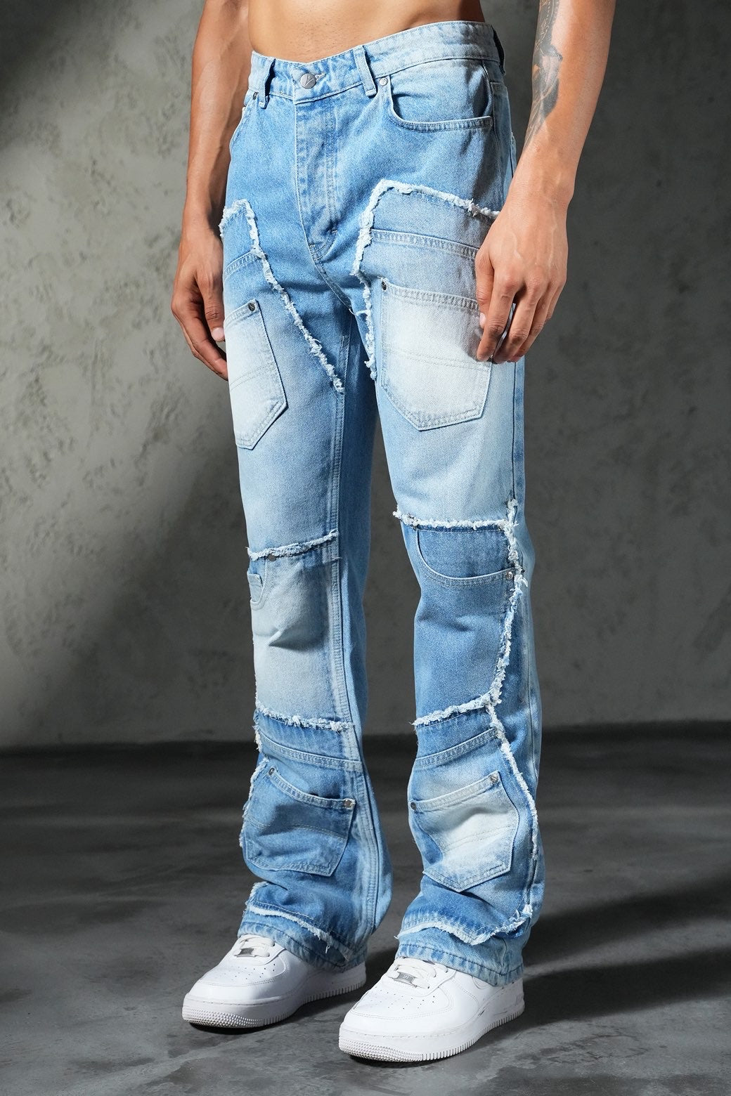 Jean édition limitée Bleu