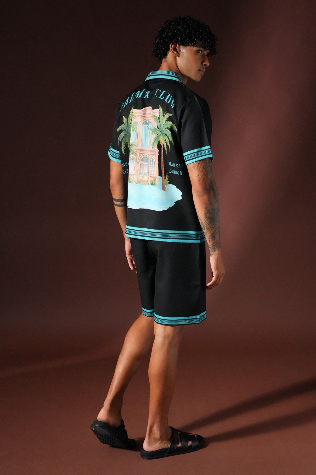 Ensemble Short Vacances Noir