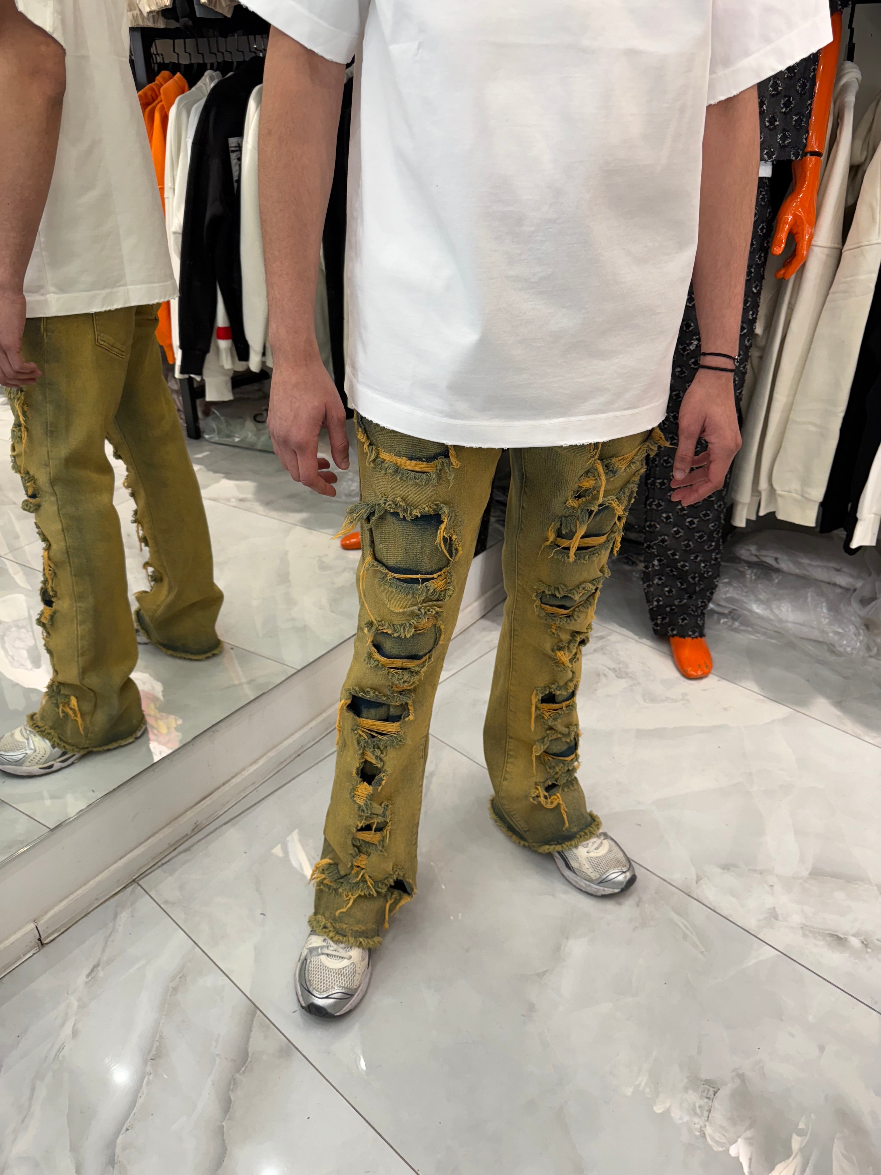 Jeans Délavé Yellowstone