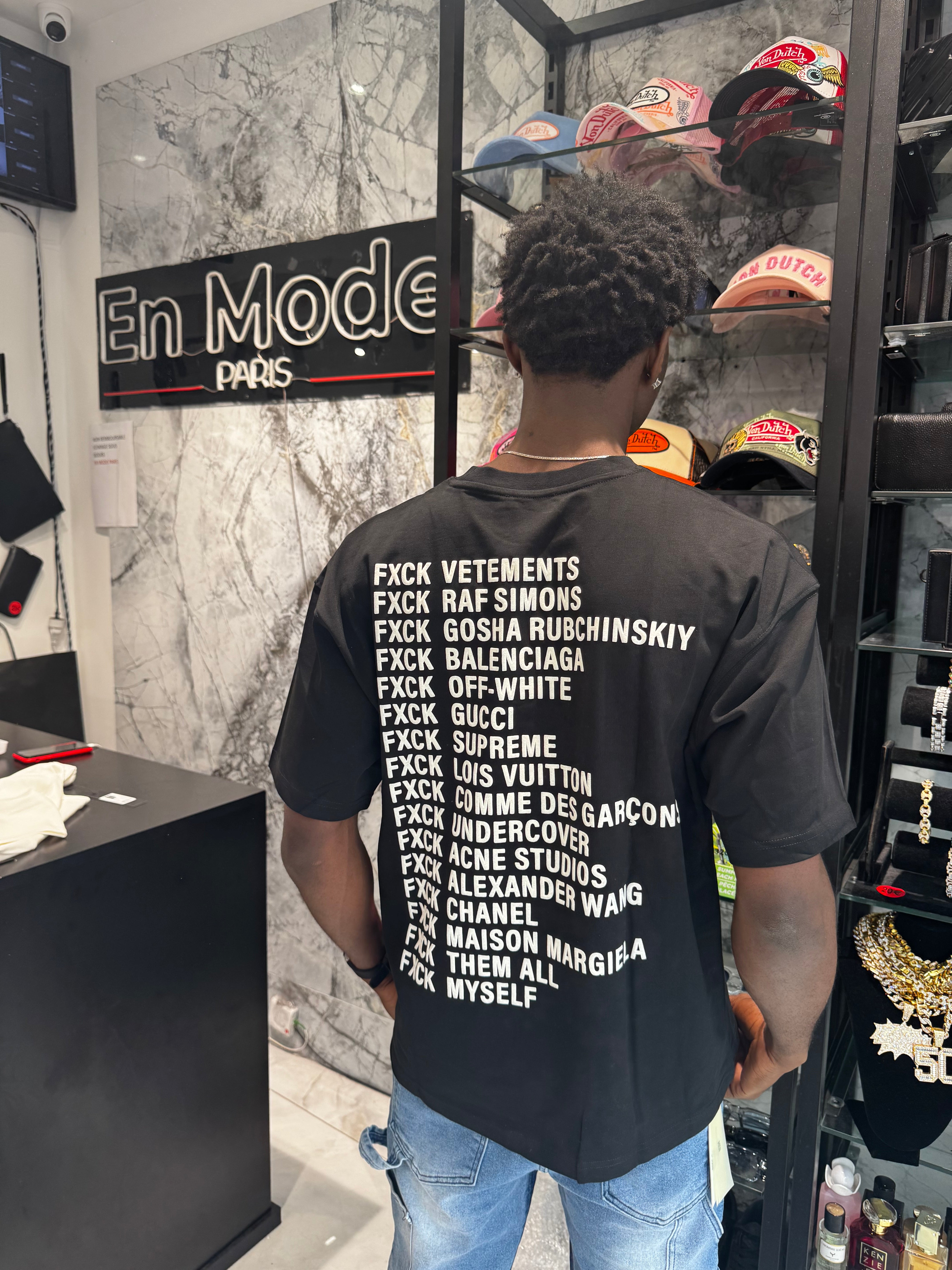 T-shirt **CK Noir