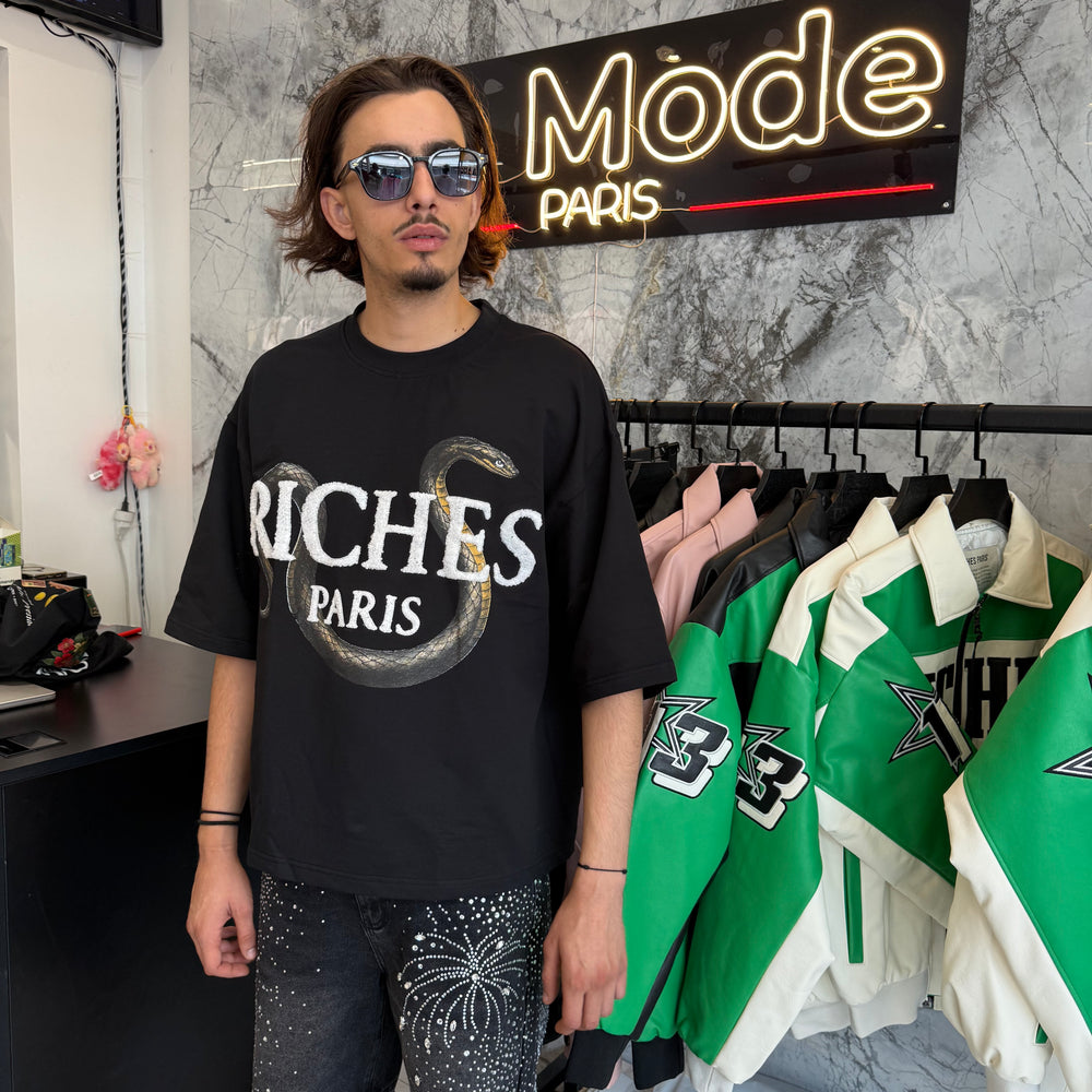 T shirt Snake Riches Croped
