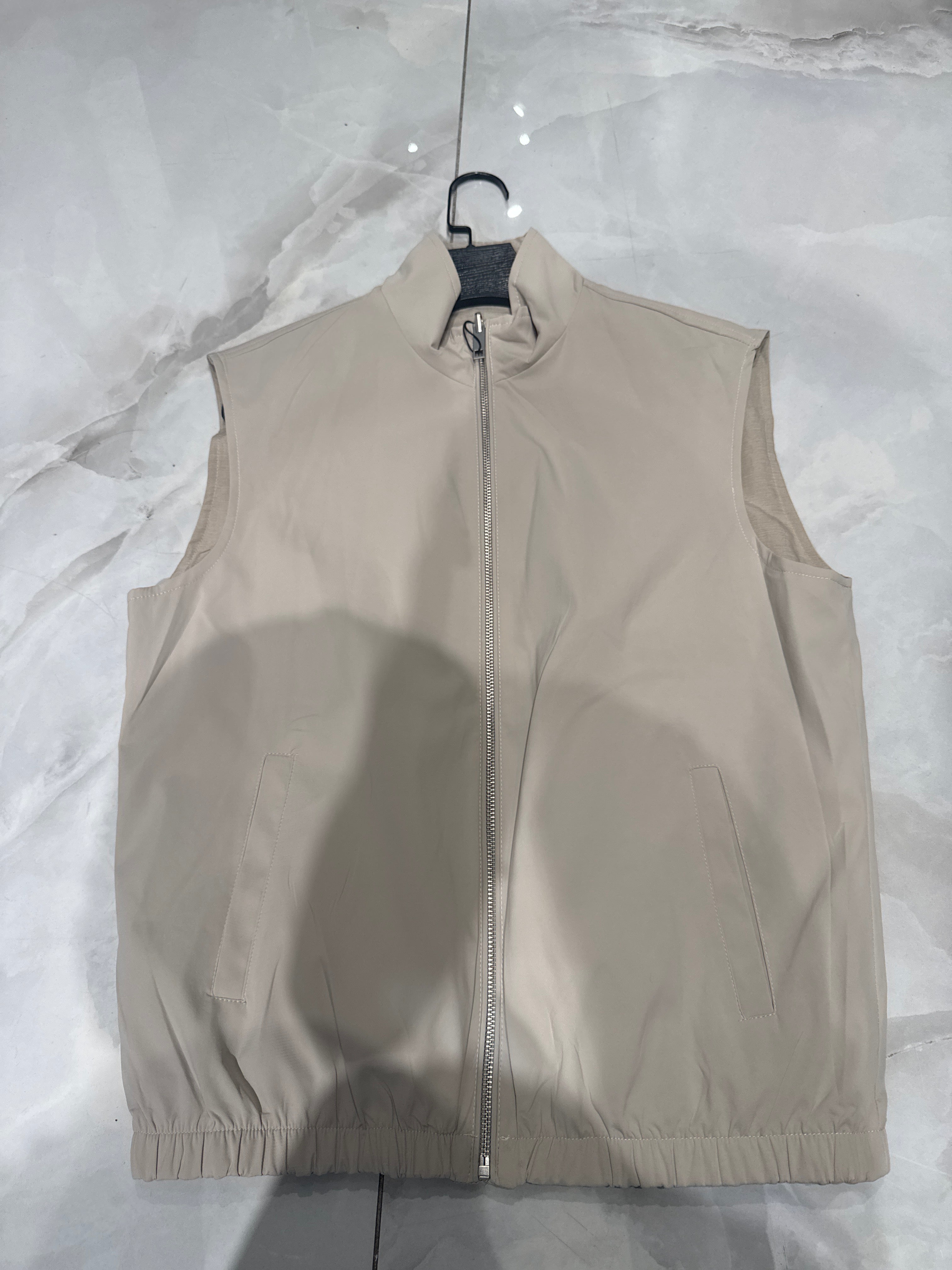 Veste réversible beige