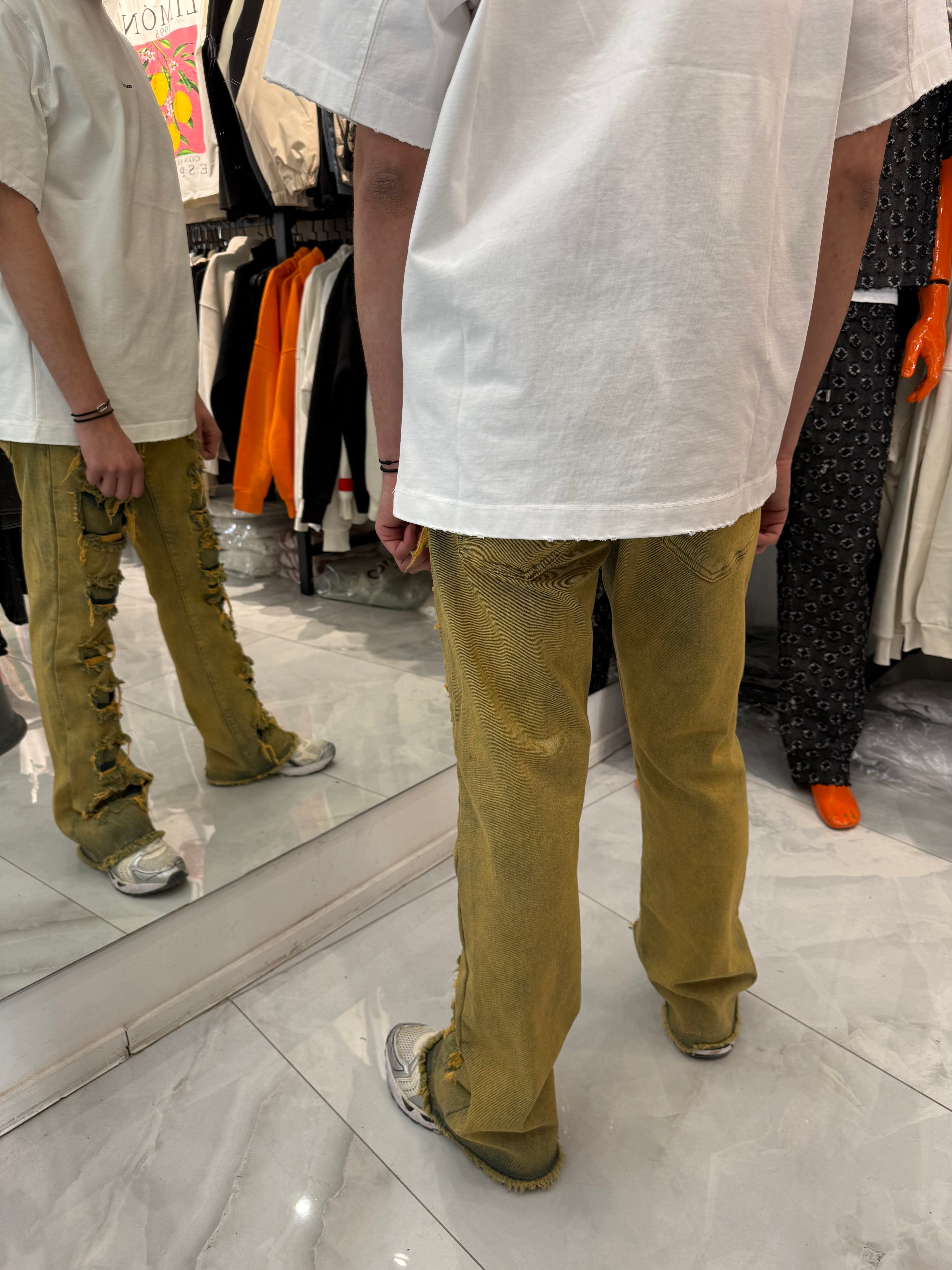 Jeans Délavé Yellowstone