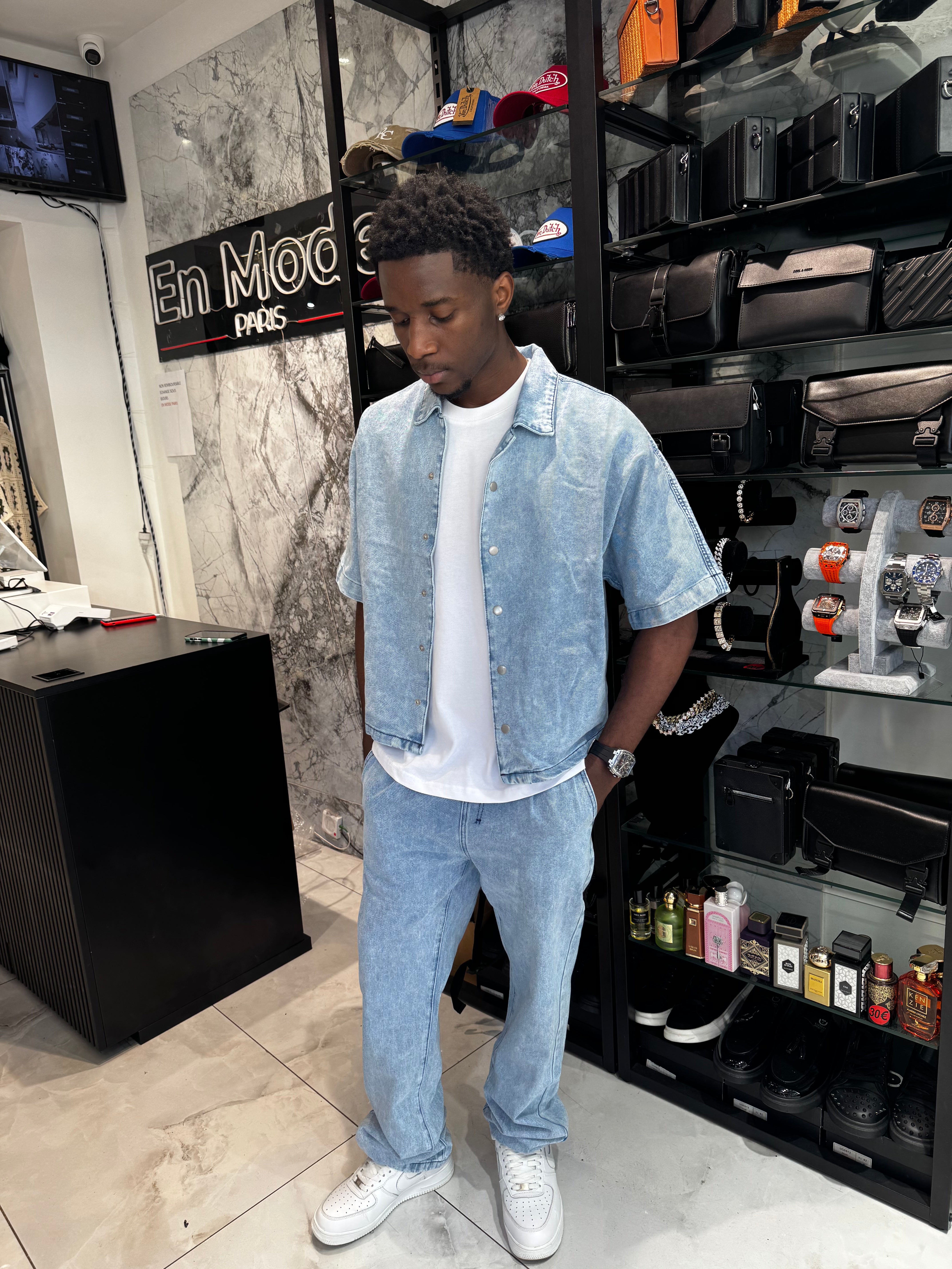 Ensemble En jean Bleu