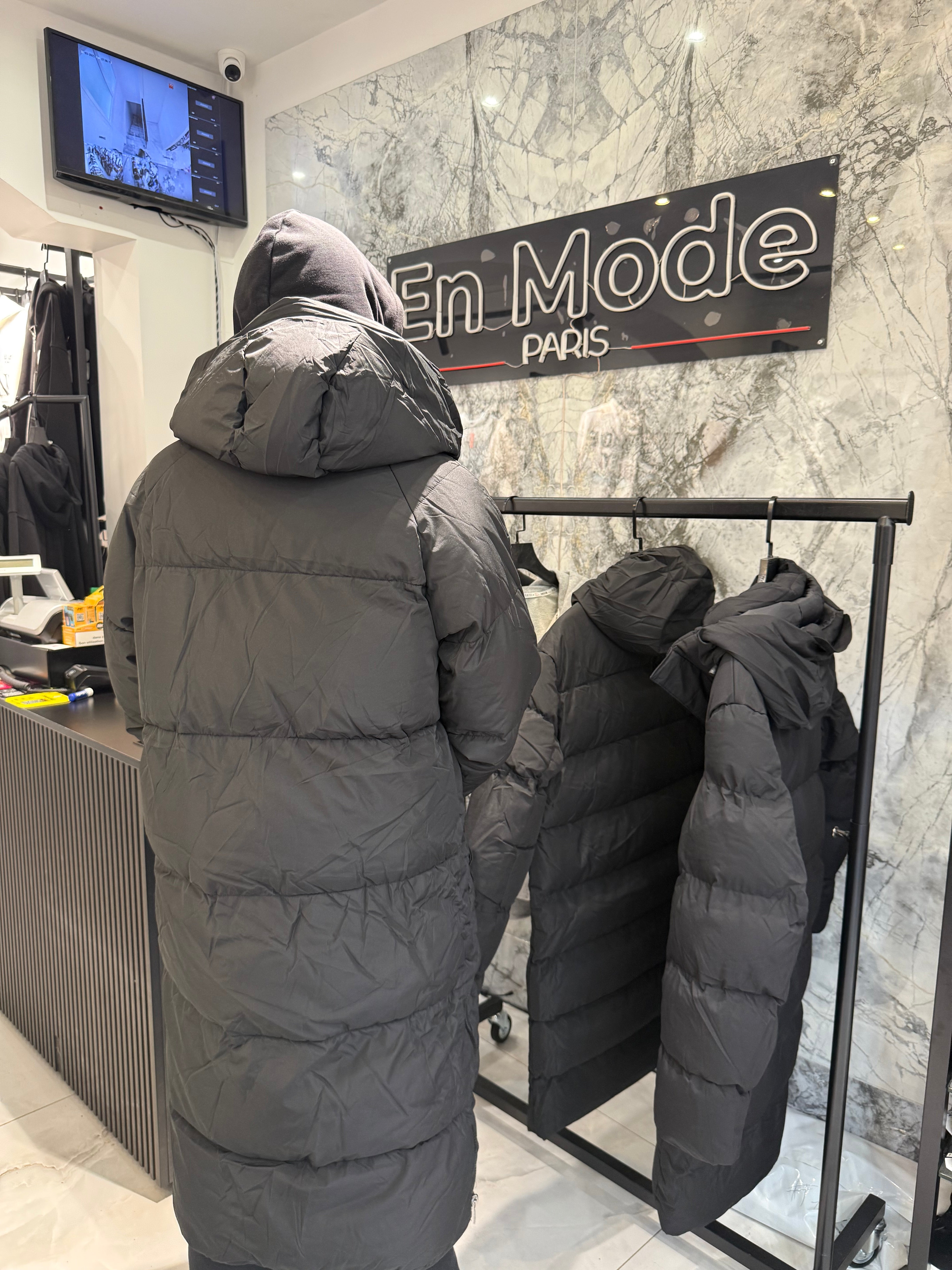 Doudoune Parka zippé