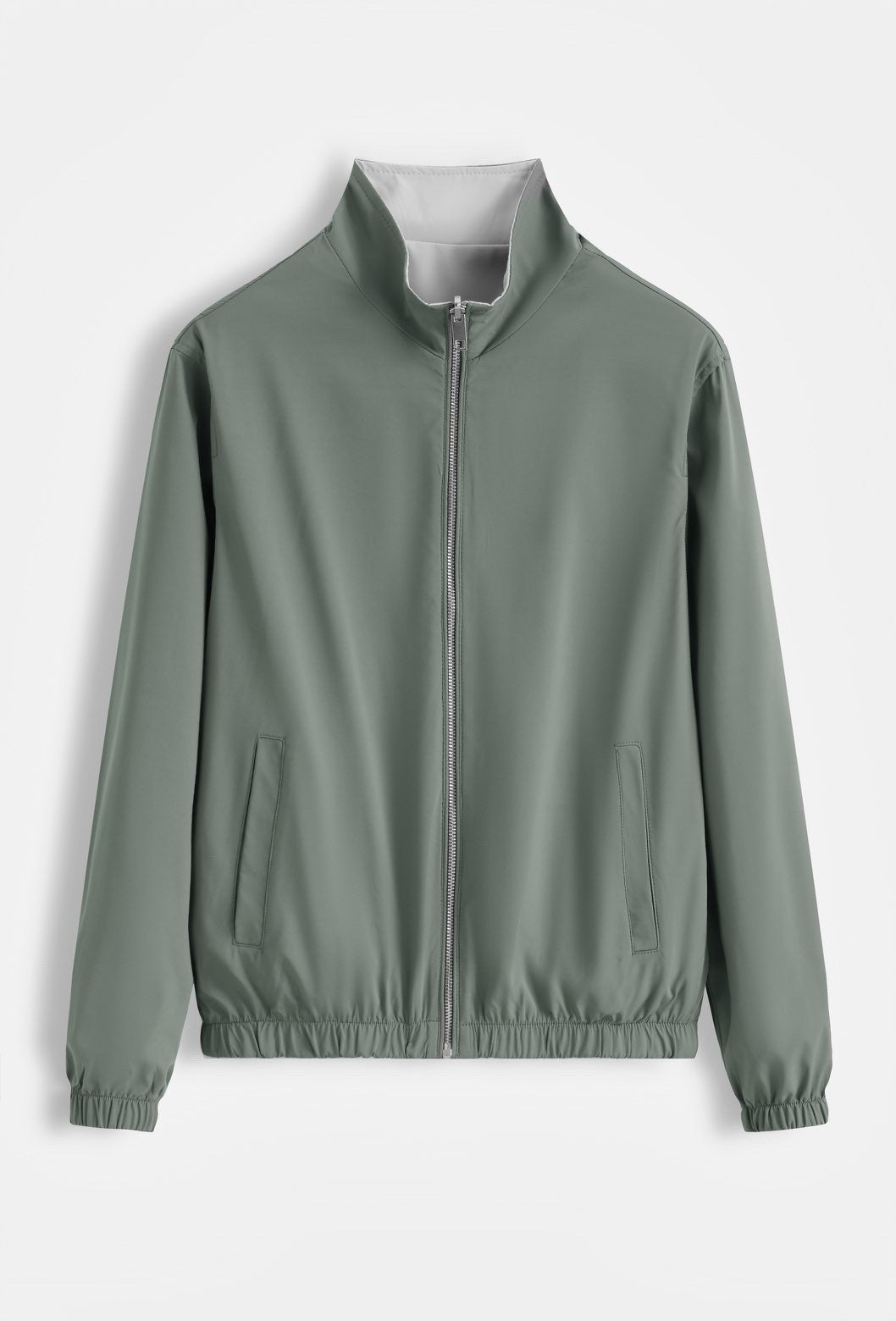 02 Veste réversible pistache