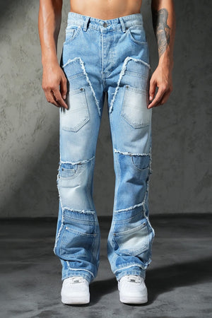 Jean édition limitée Bleu