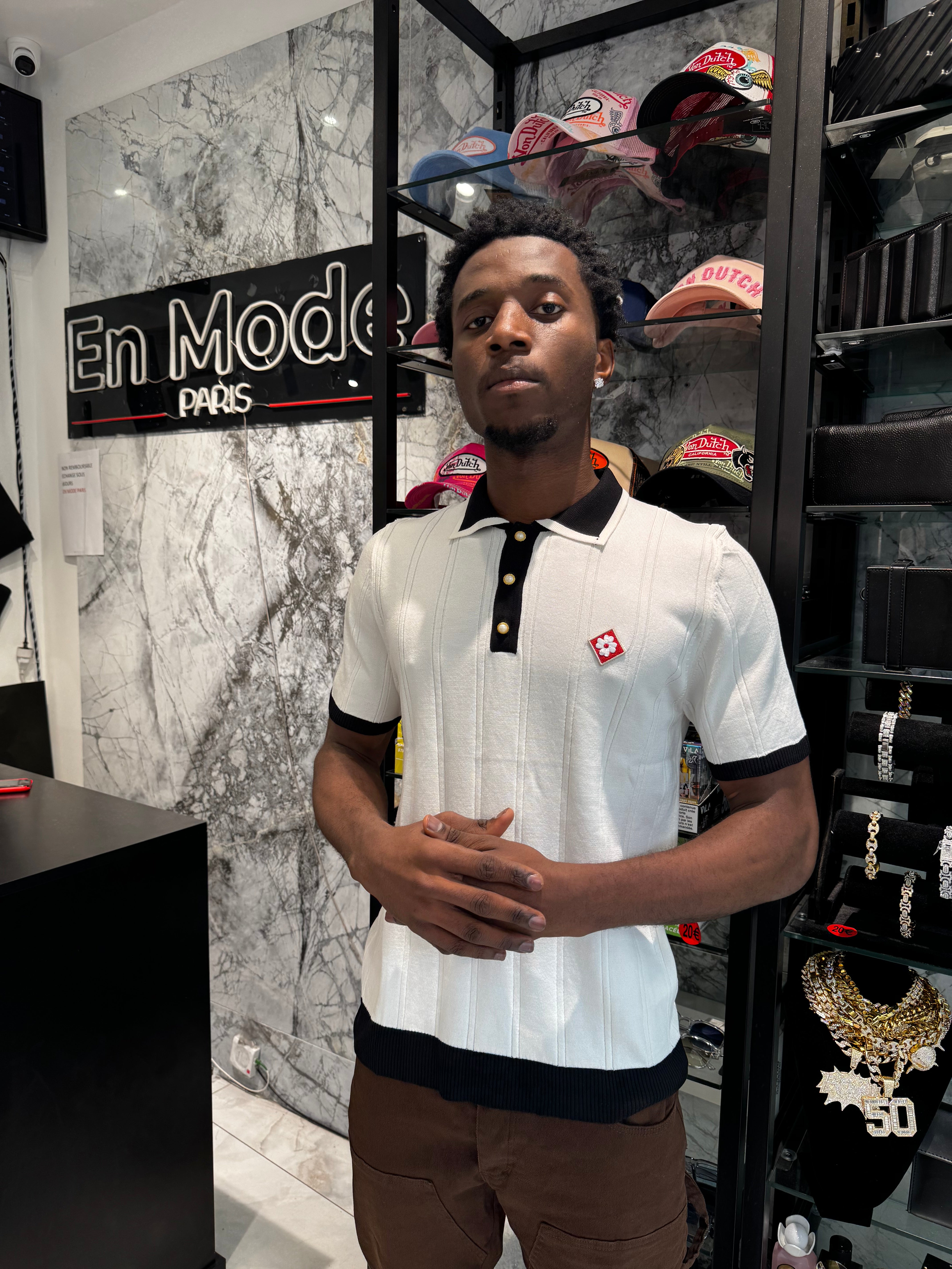 Polo édition limitée Blanc