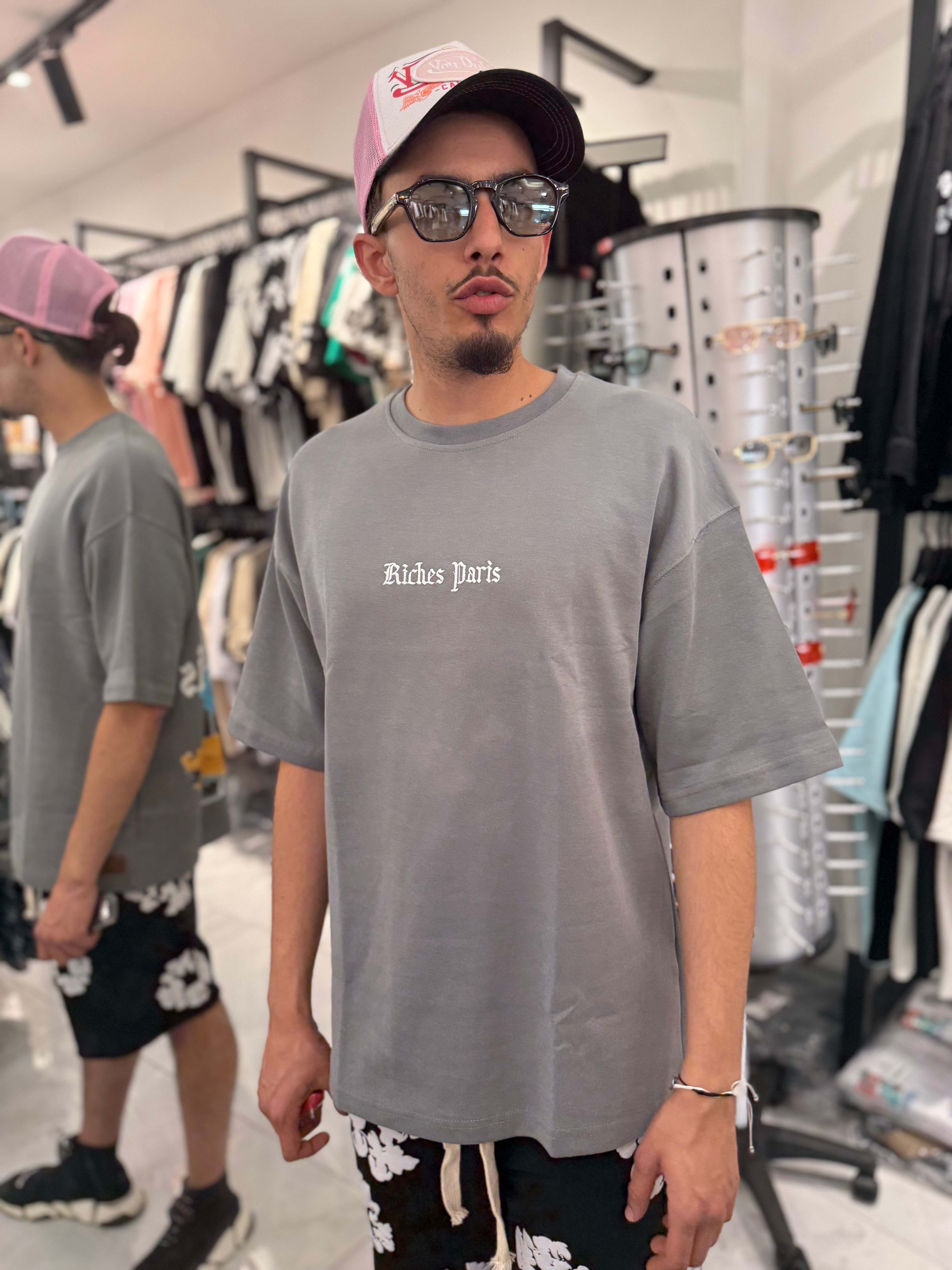 T Shirt Riches David Og Grey