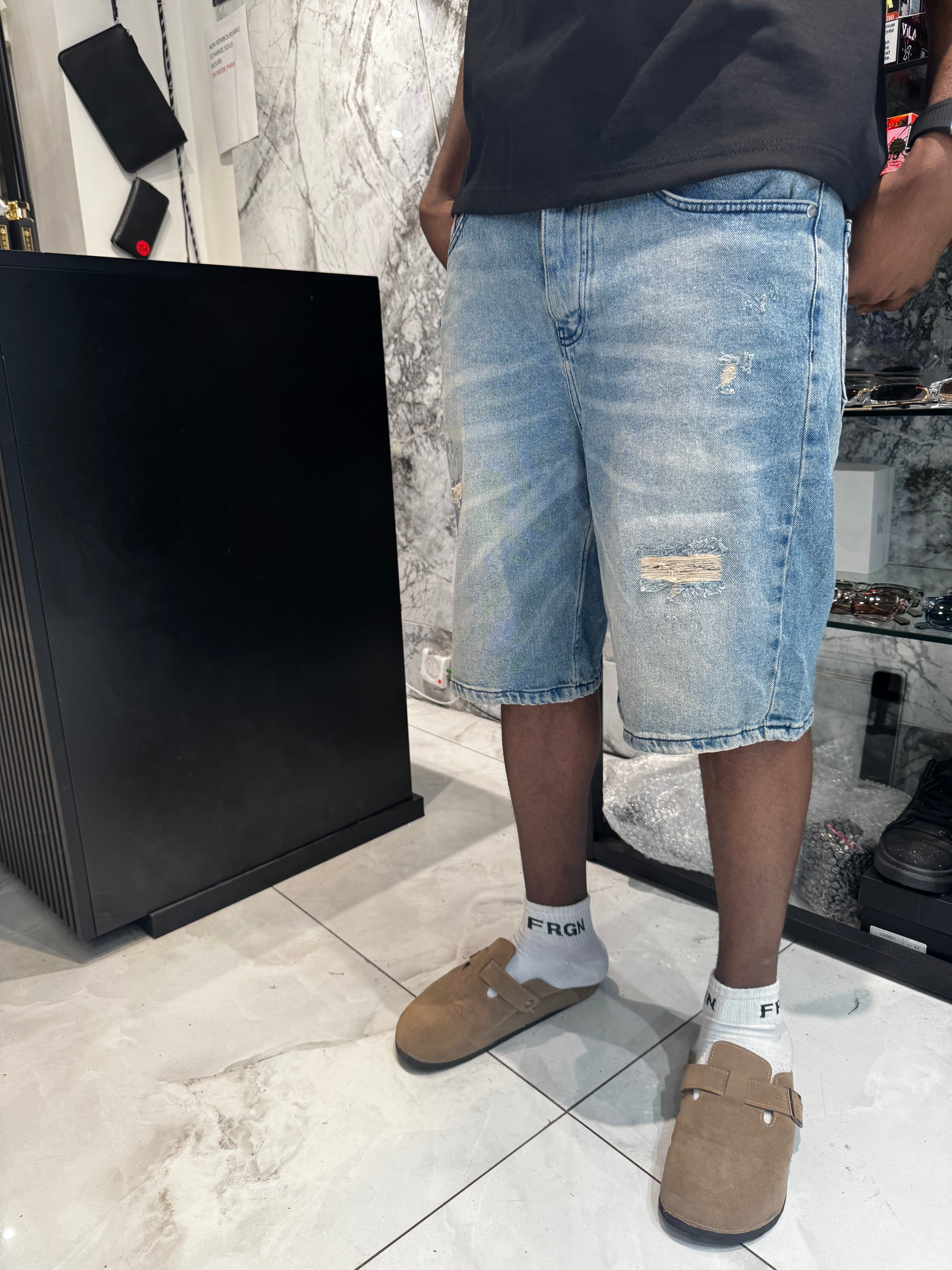 Short délavé 1