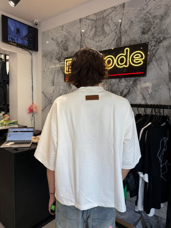 T Shirt Acid Blanc