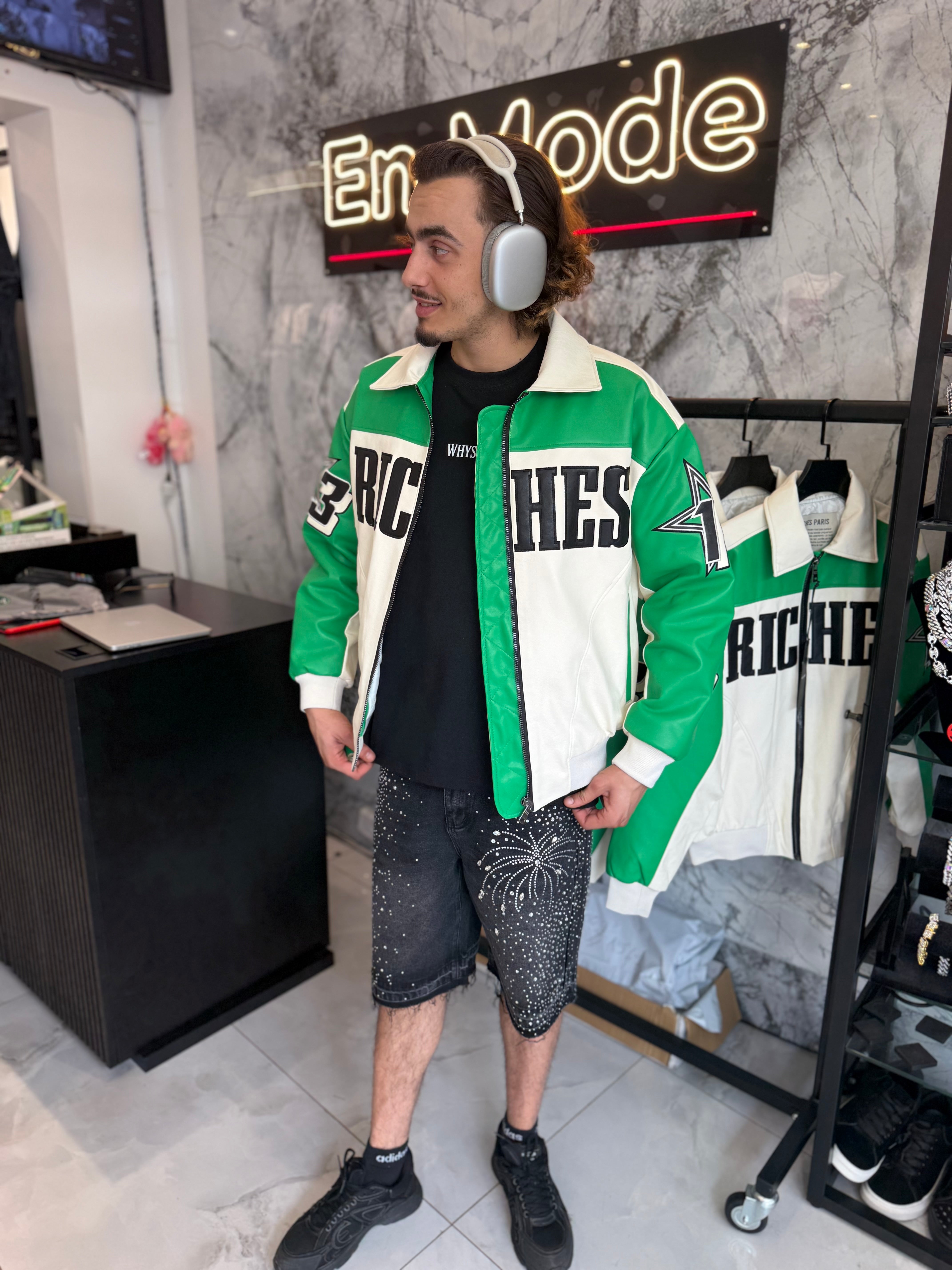 Bombers Vert Blanc + Short