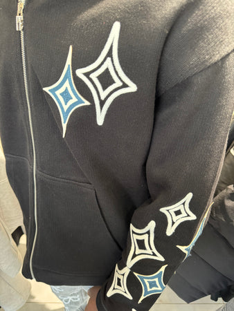 Sweat a capuche off se système Noir