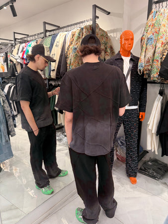 Ensemble Délavé Over Noir