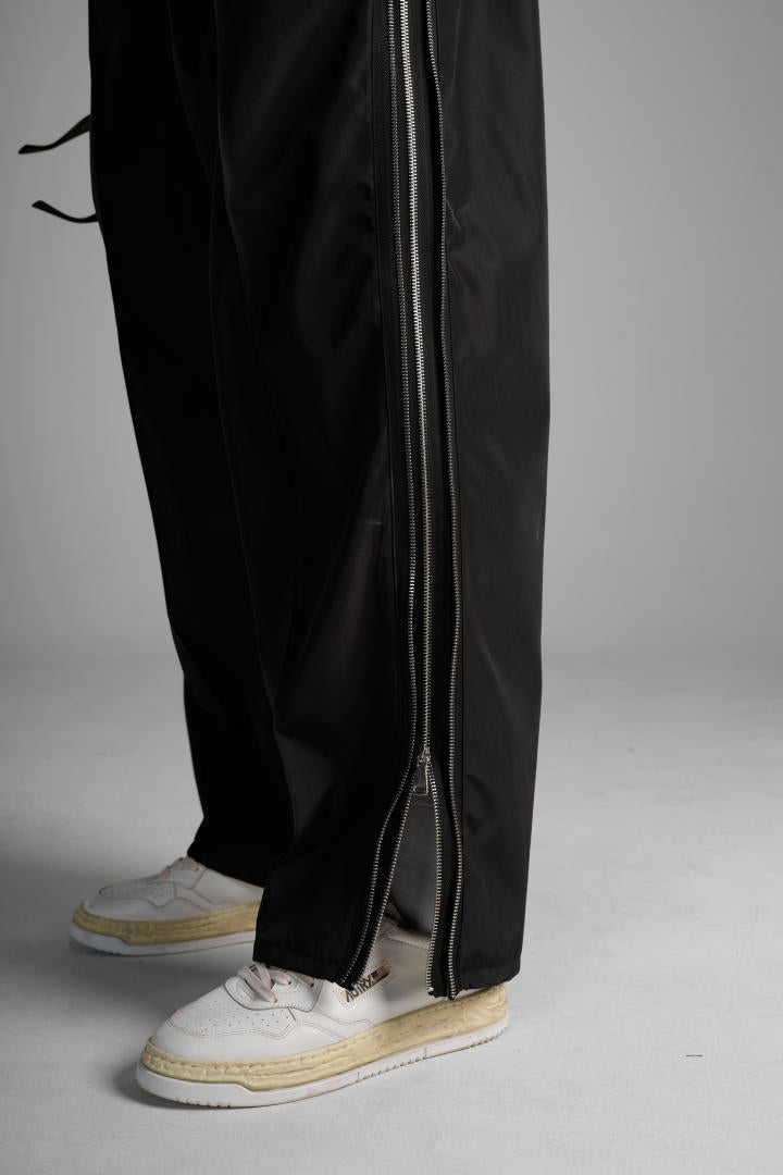 Bas Noir ZIPPER