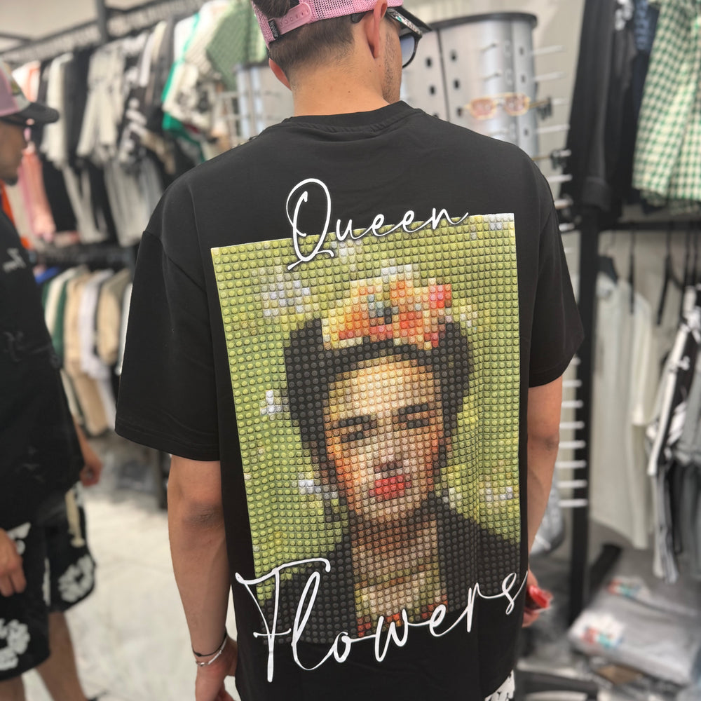 T Shirt Frida Kahlo Noir