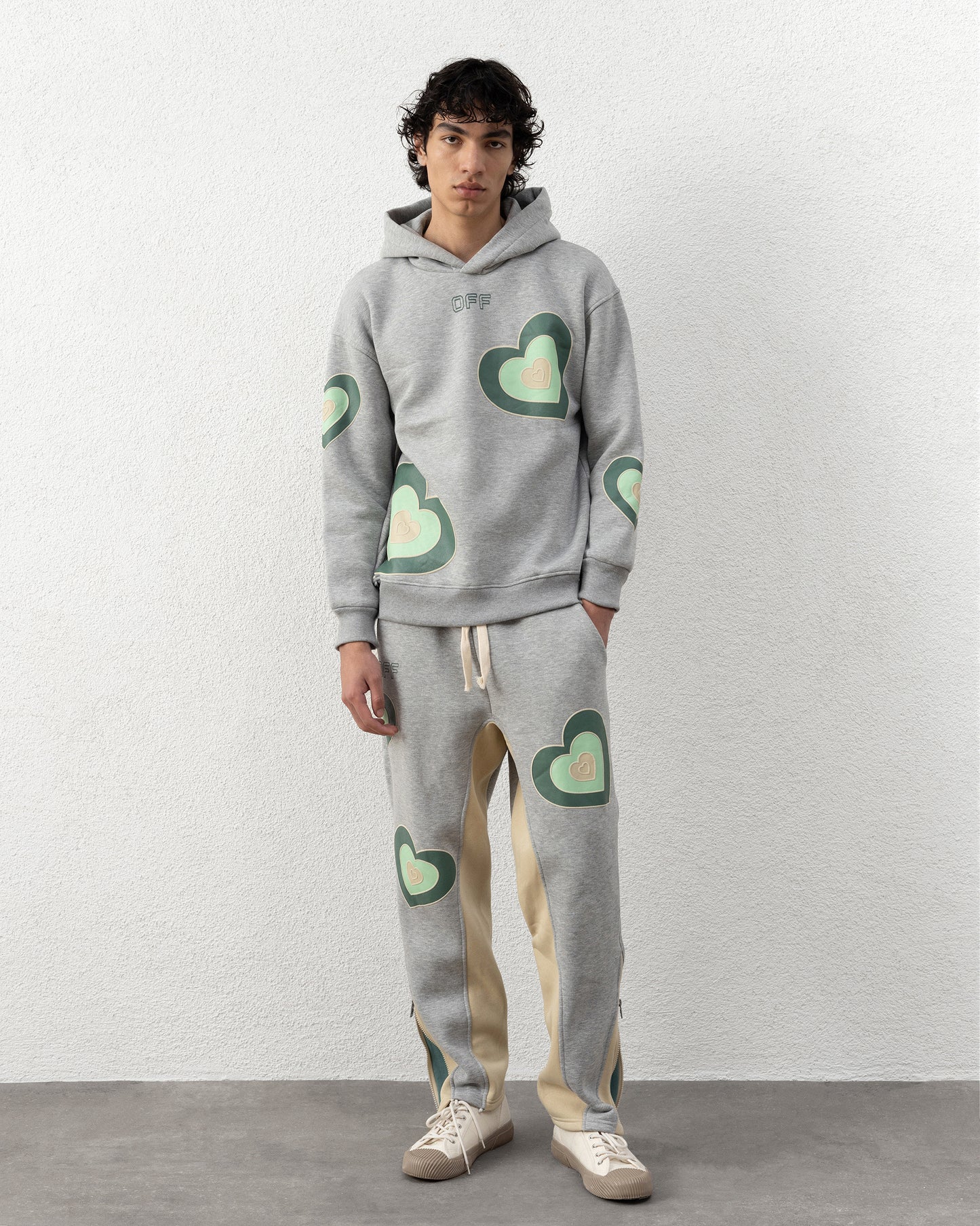 Ensemble Coeur Gris