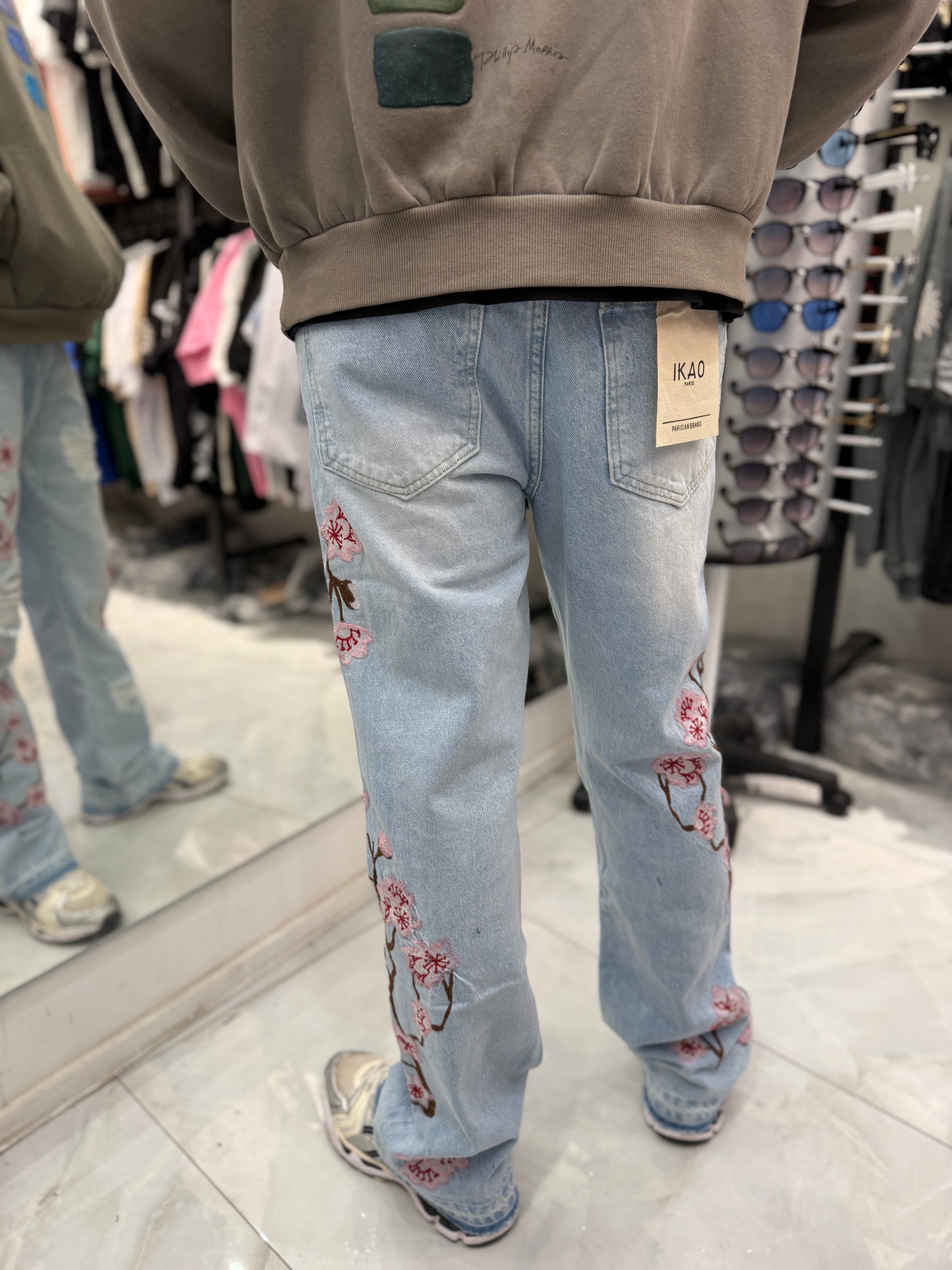 Jean Sakura Flaire Bleu