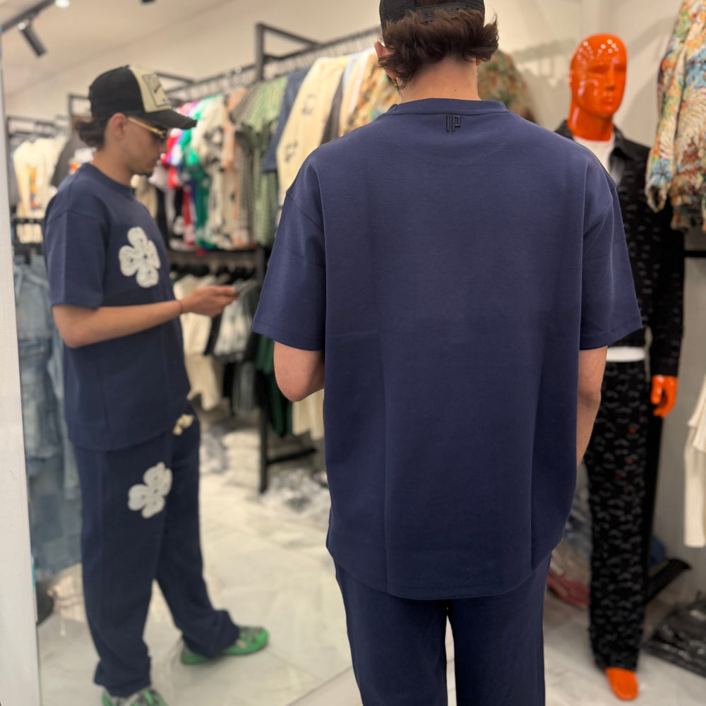 Ensemble Chill Flower Bleu