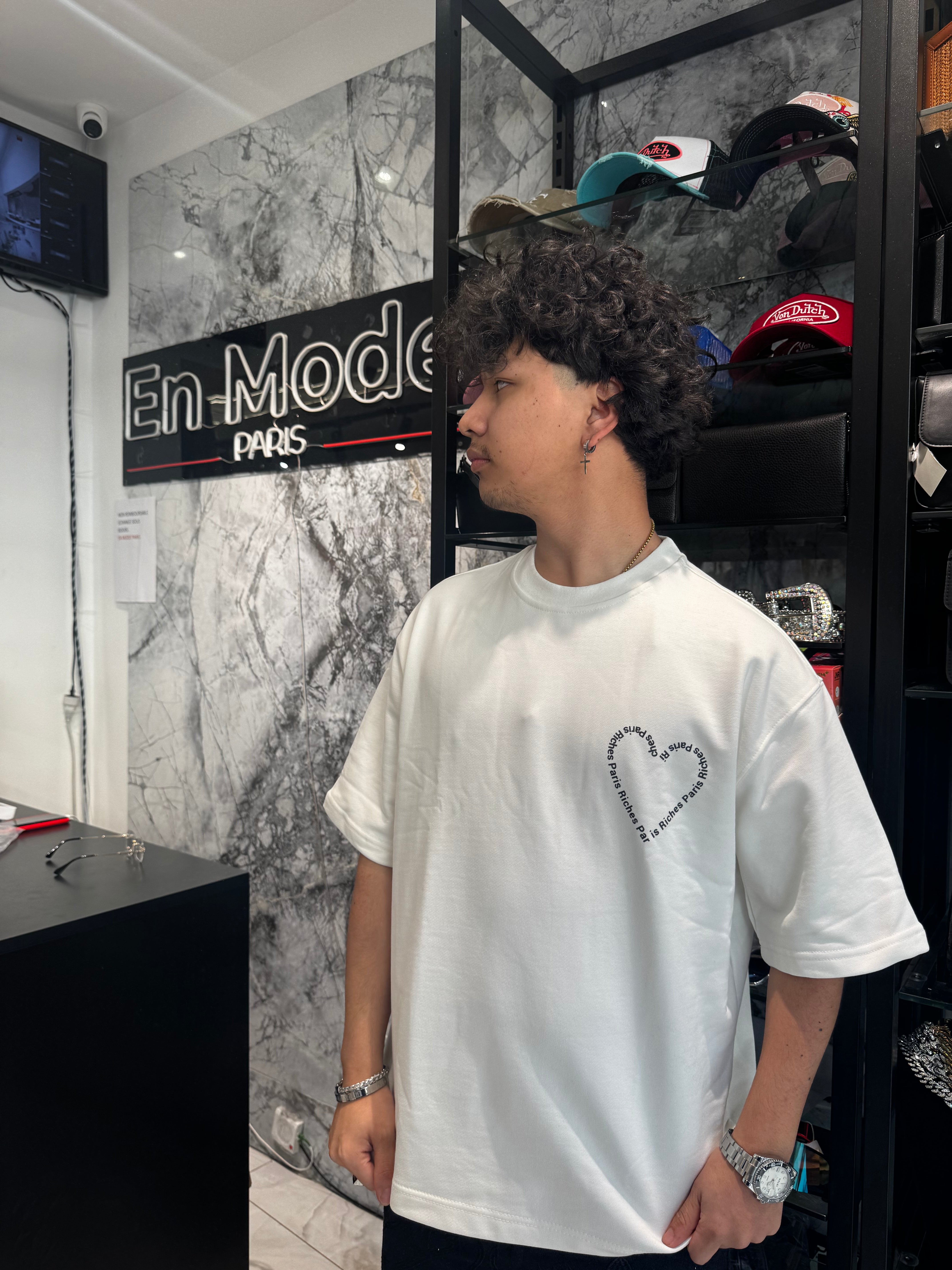 TEE shirt 19 Blanc
