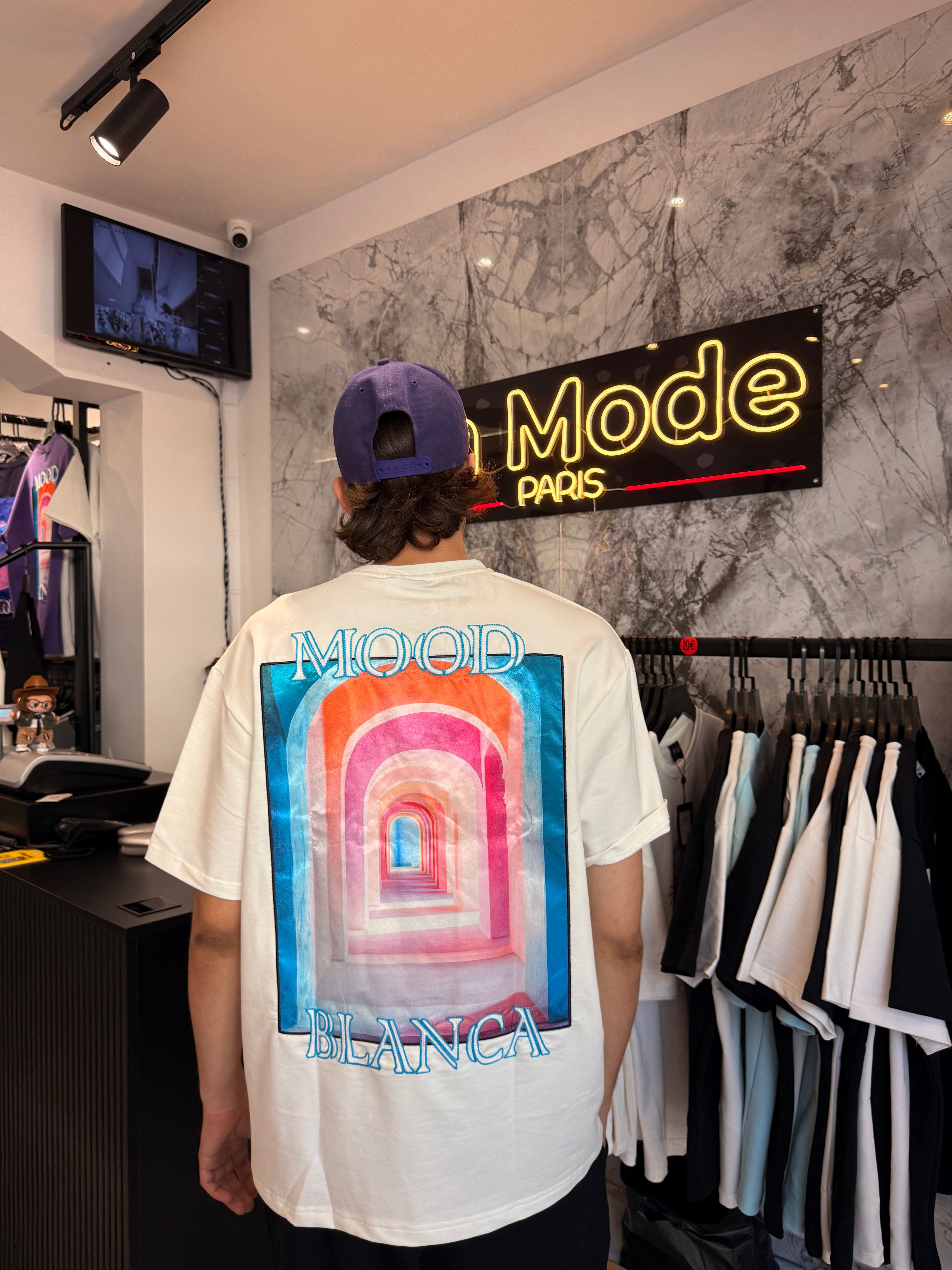 T shirt Mood Casa 2.0 Blanc