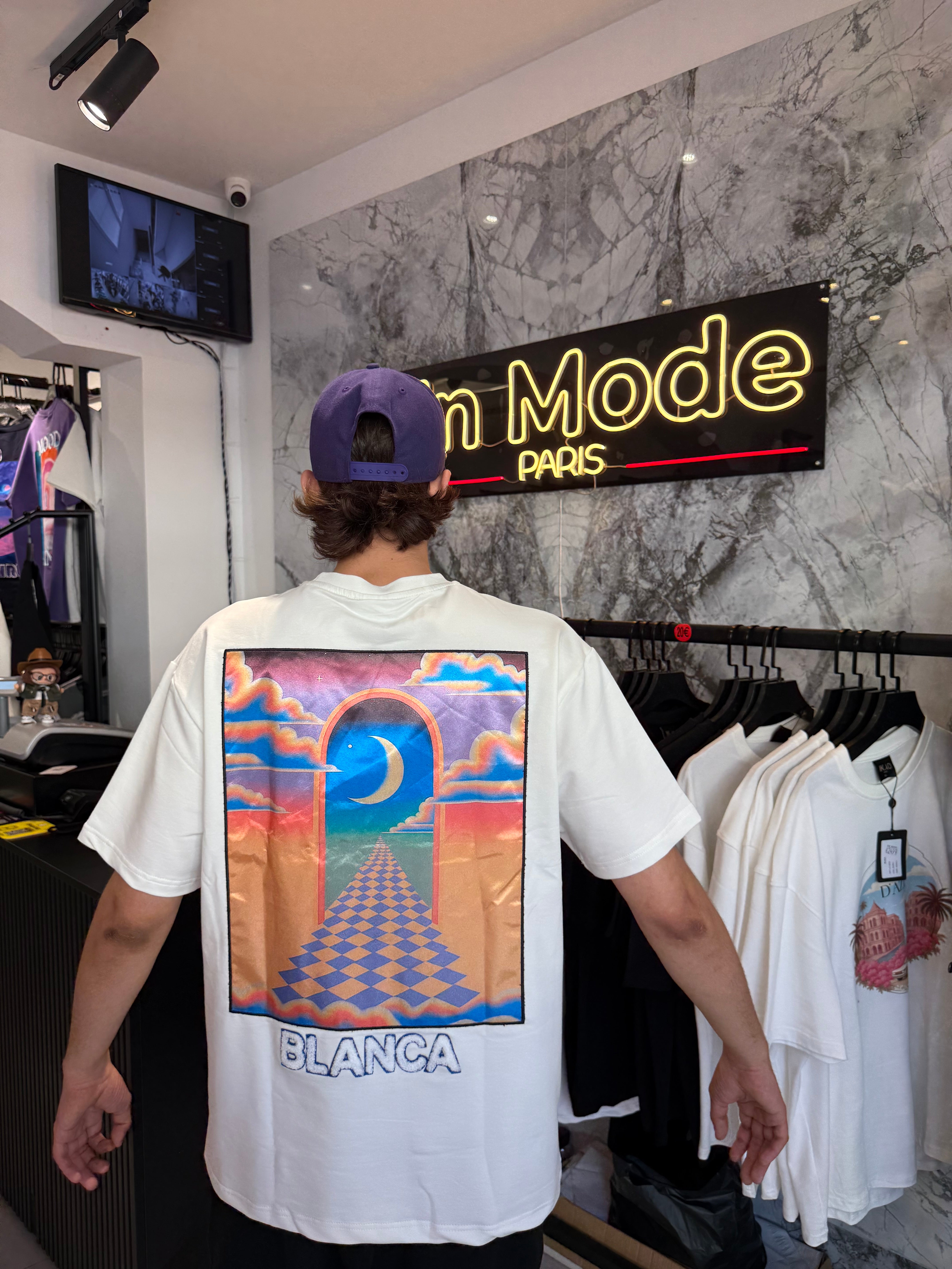 T shirt Casa 2.0 Lune White