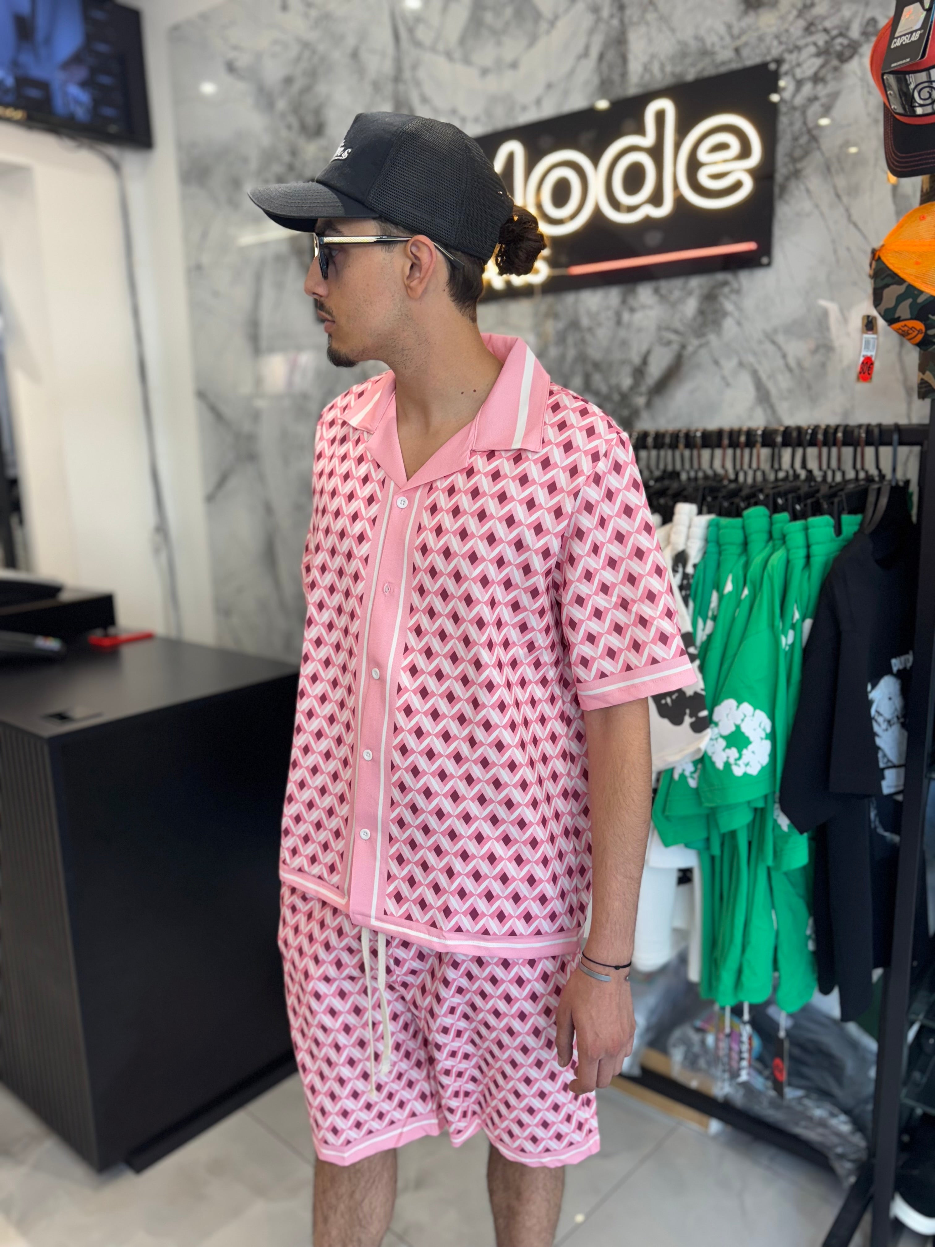 Ensemble St Barth Rose