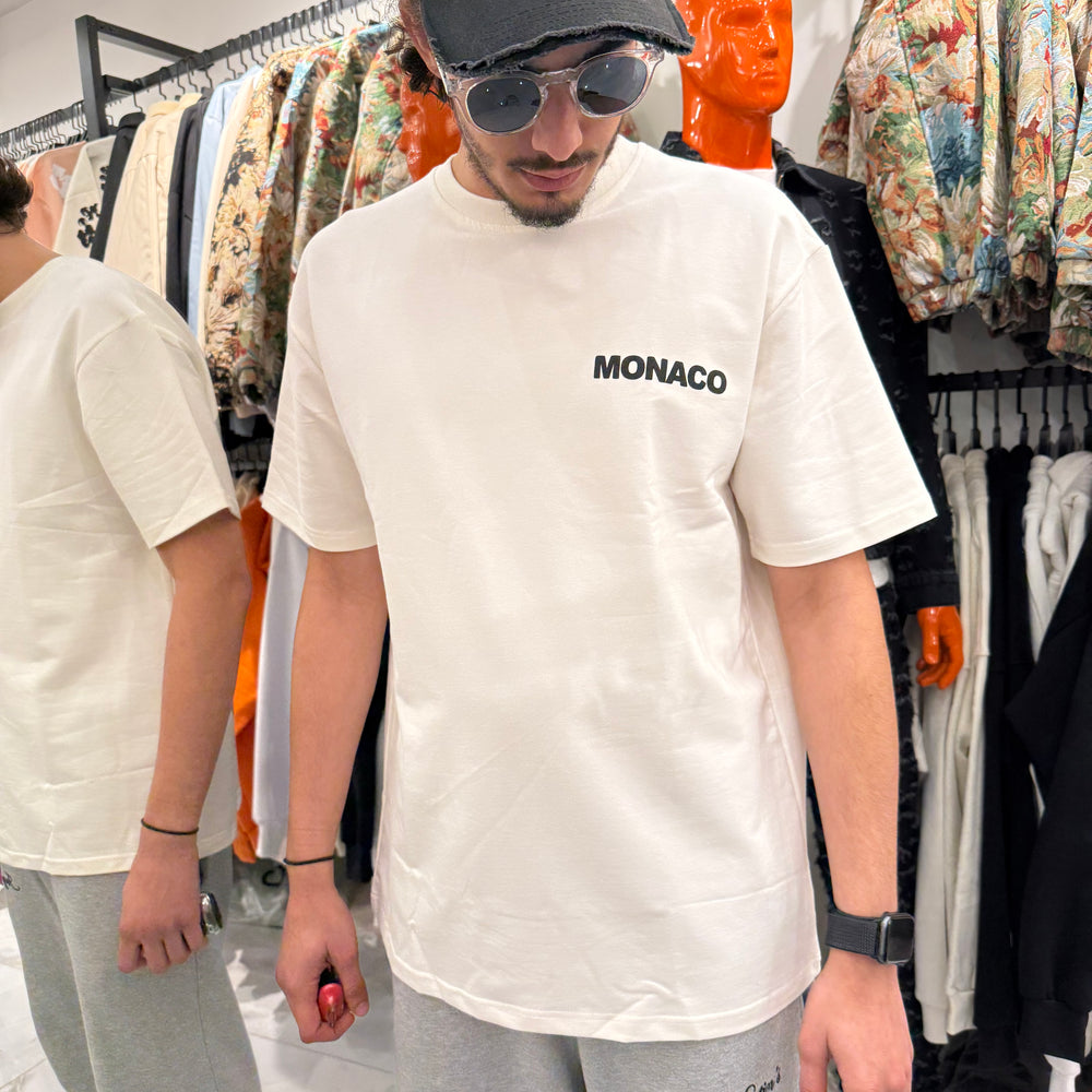 T shirt Monaco Blanc