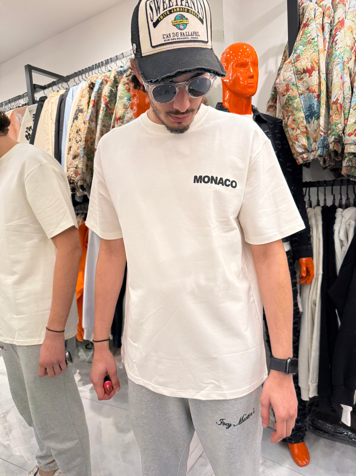 T shirt Monaco Blanc
