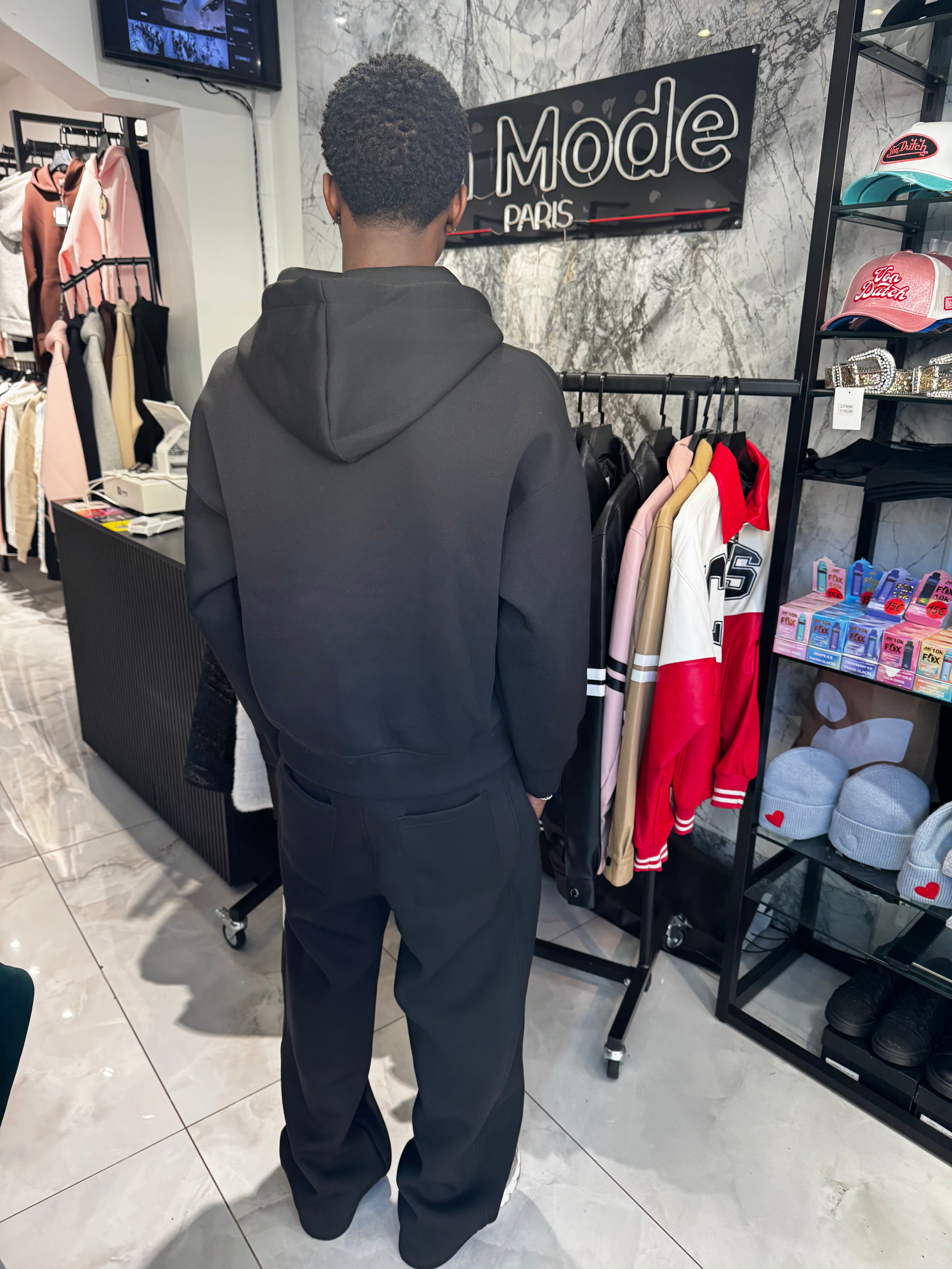 Ensemble Riches Paris Néoprène Noir