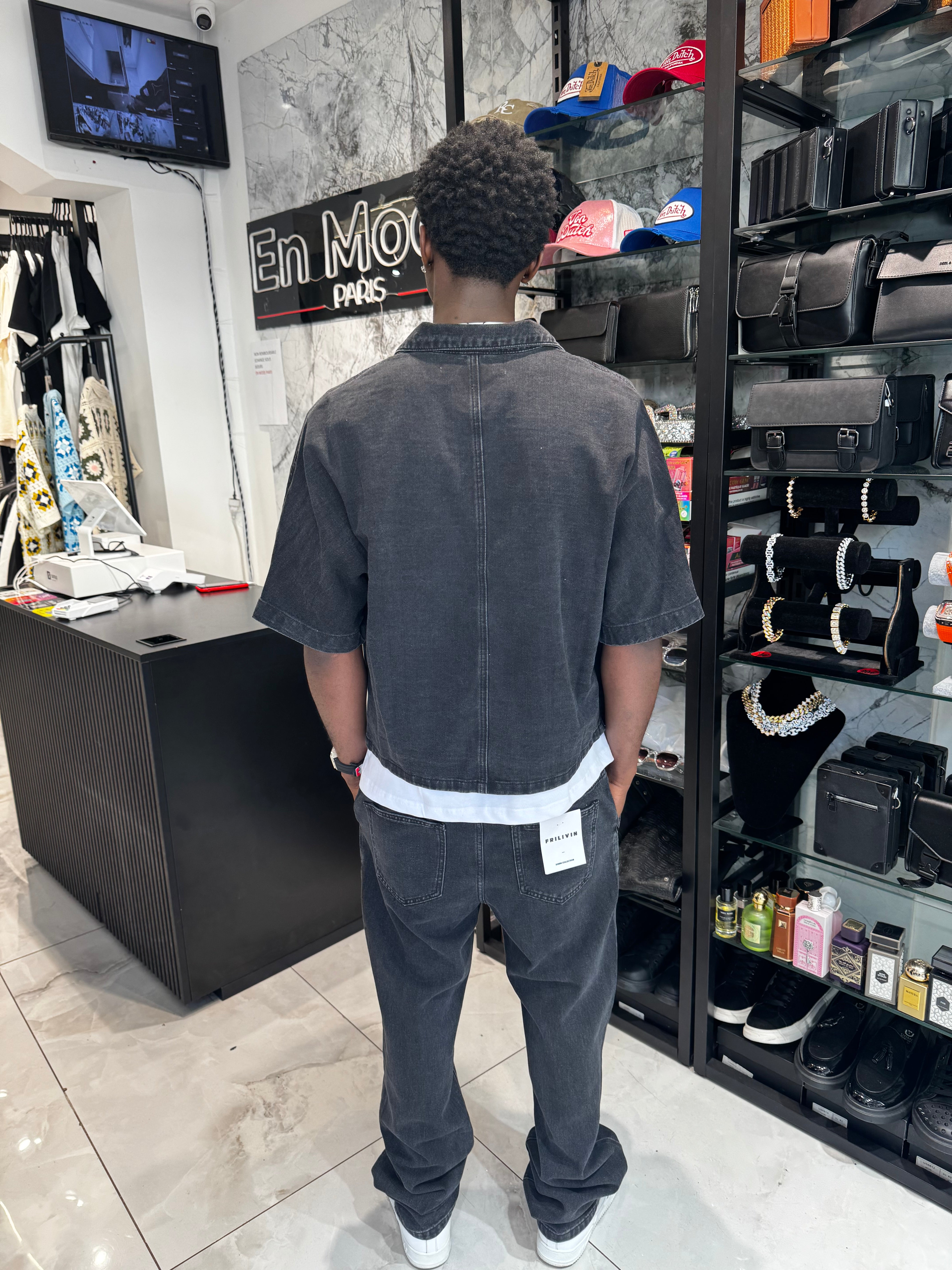 Ensemble En Jean Noir