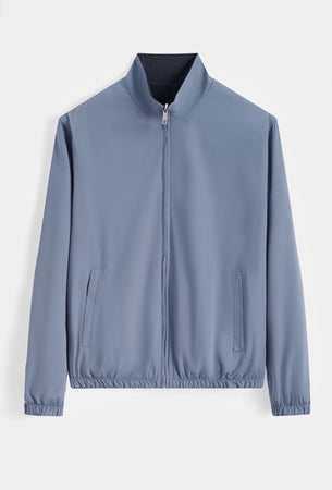 04 Veste réversible Bleu