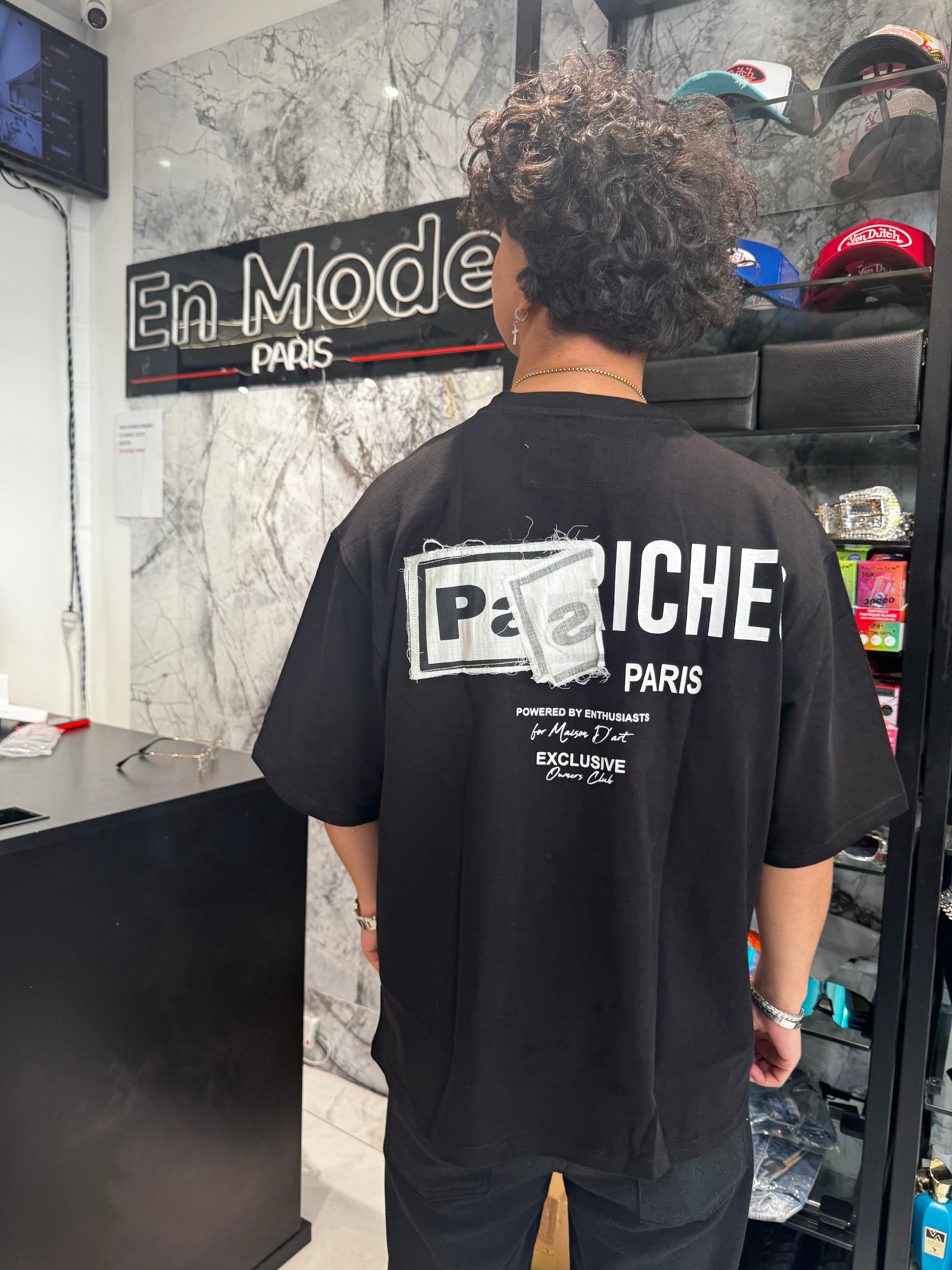 TEE shirt 013 Noir