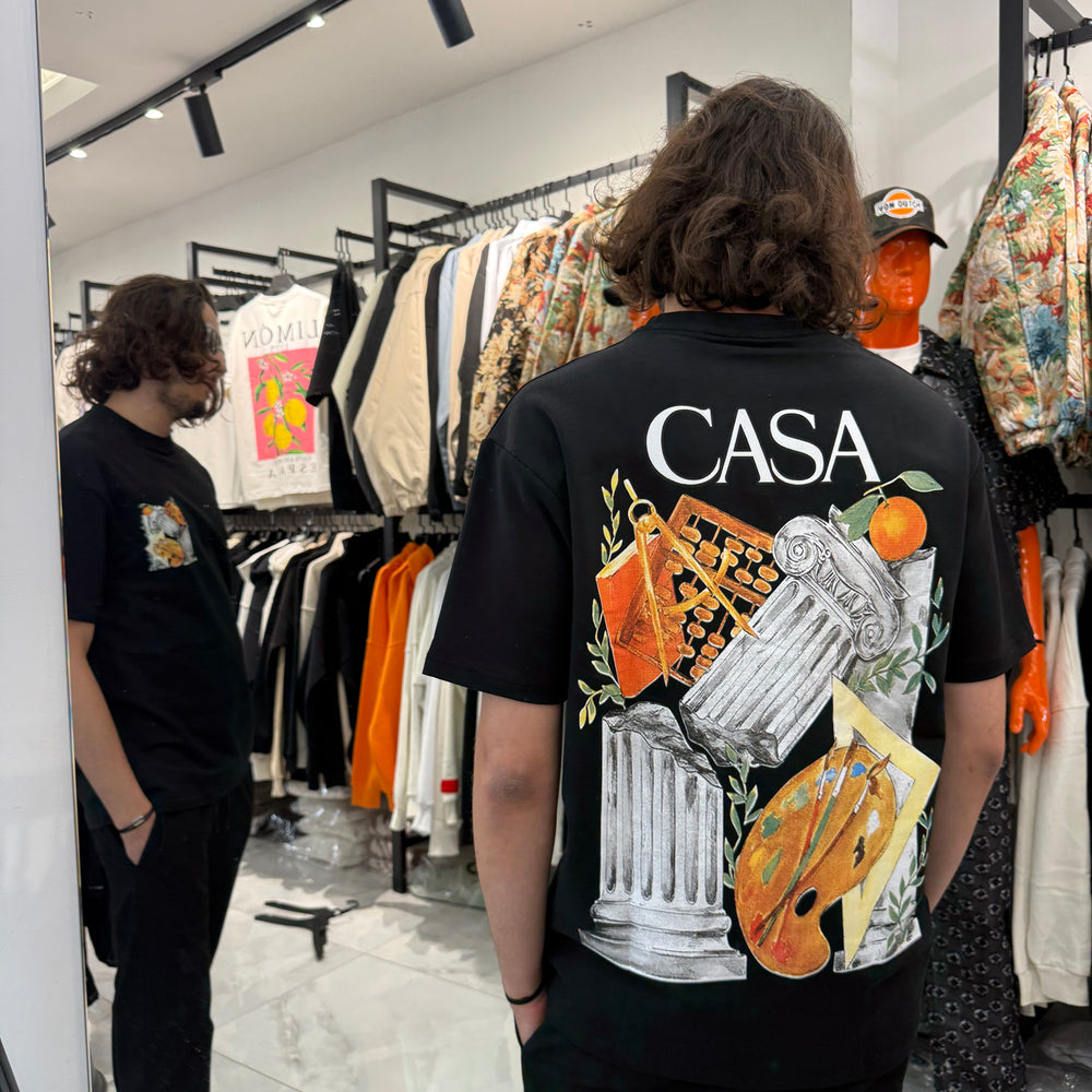 T Shirt Casa Black