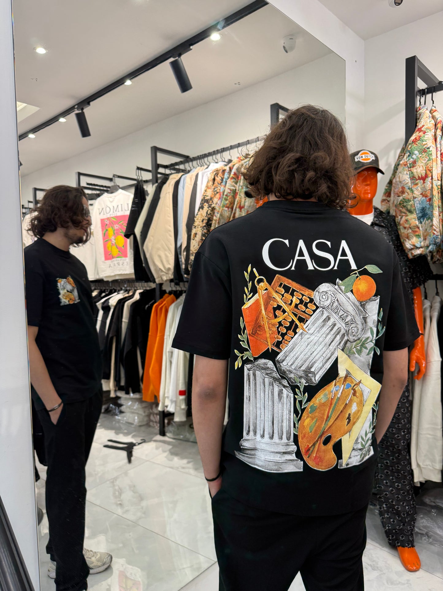 T Shirt Casa Black