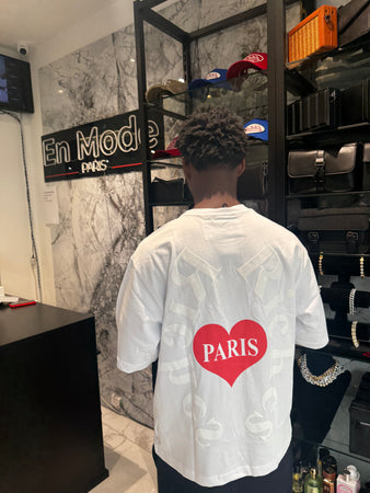 T-shirt Riches Paris Blanc 30