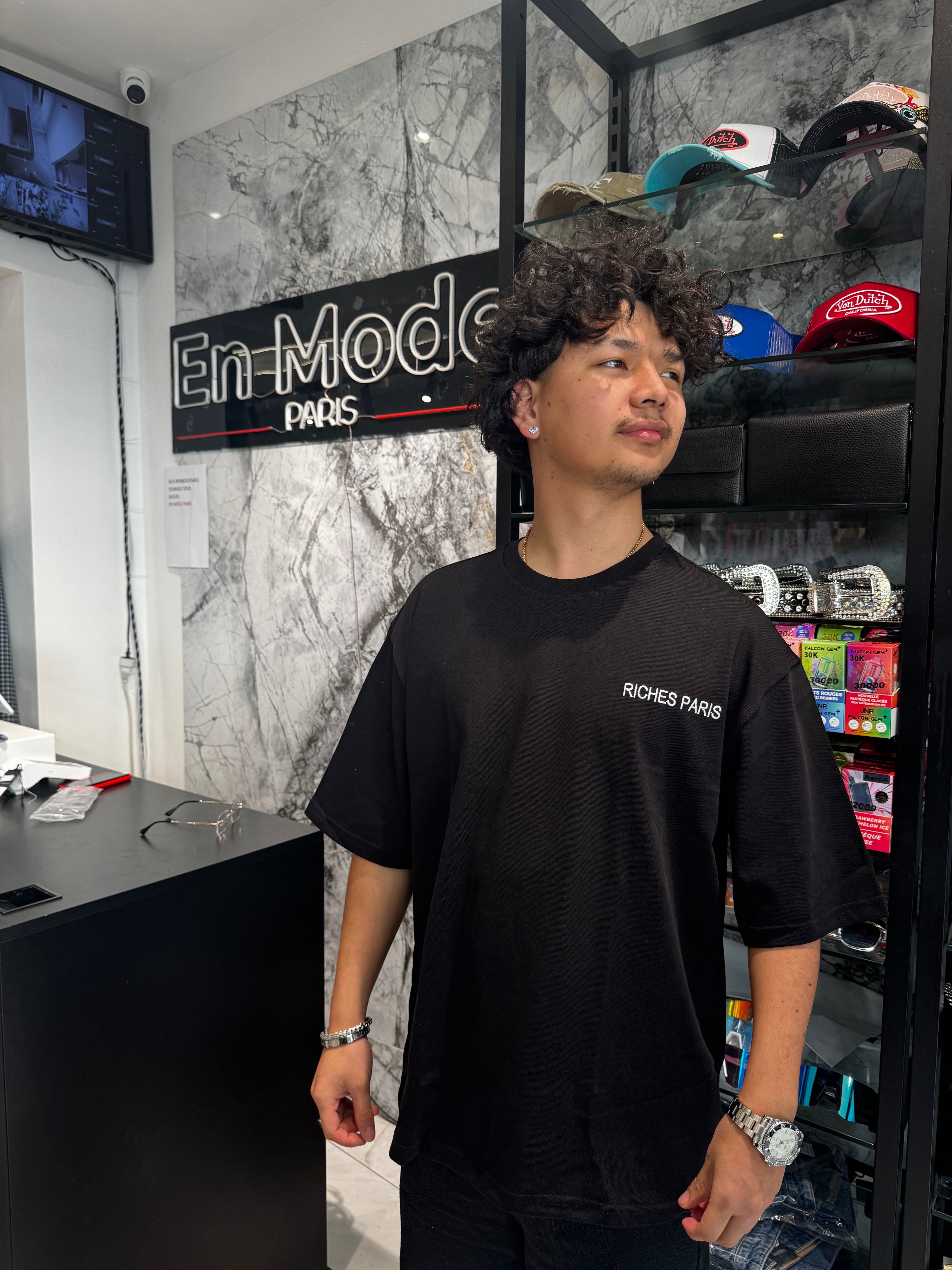 TEE shirt 013 Noir