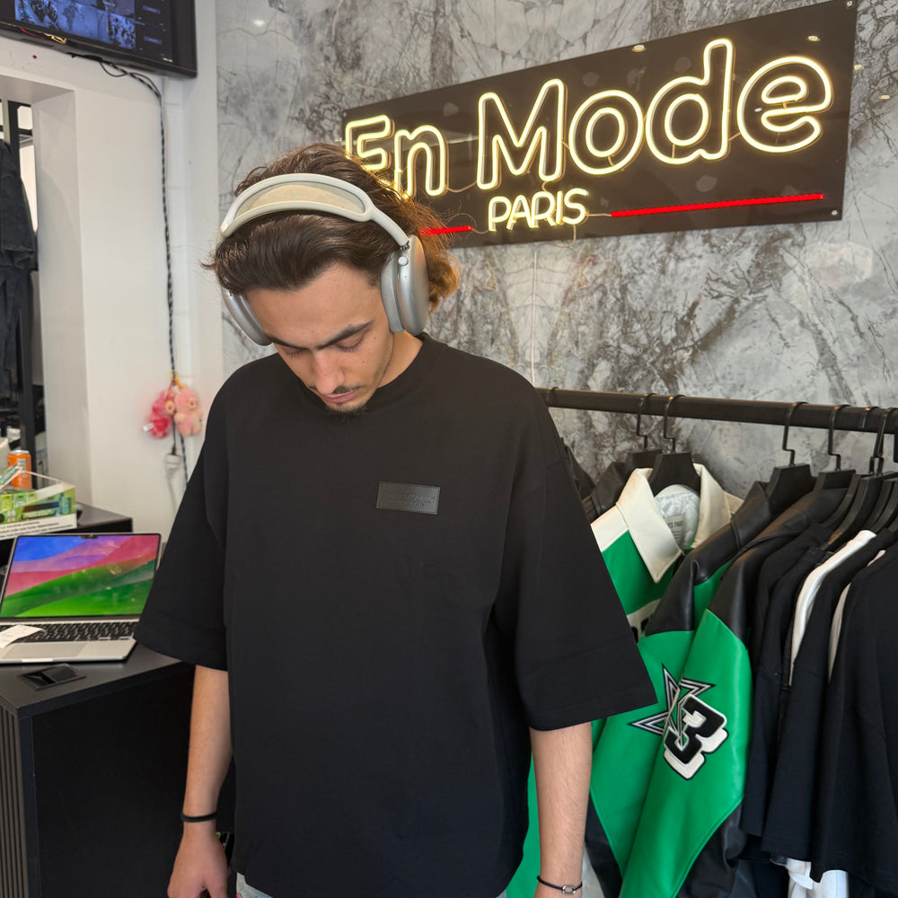 T shirt Riches Paris Clean Noir