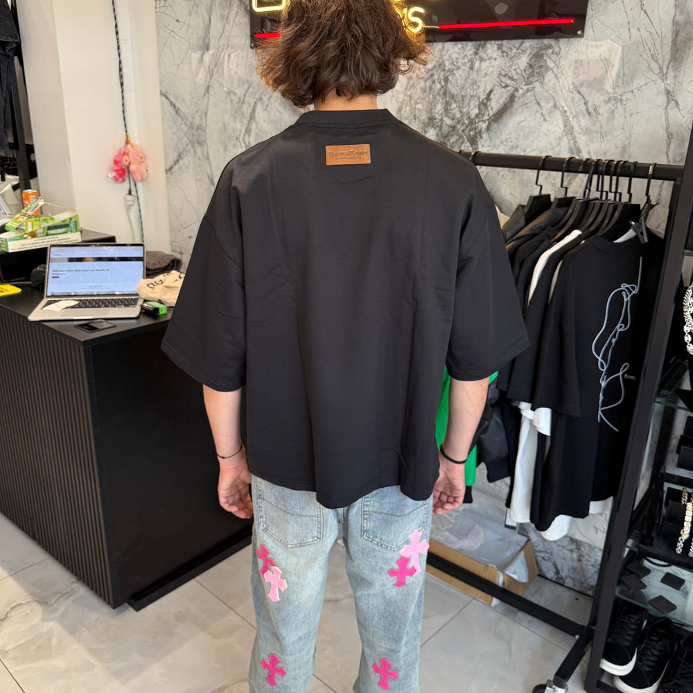 Outfit Jean Chrome + T shirt